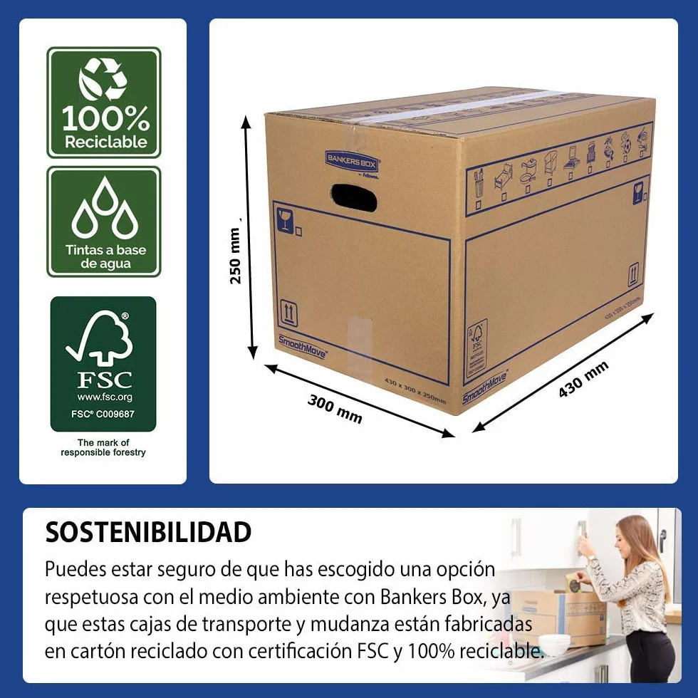 Bankers Box Karton Brązowy 10 x 32 l