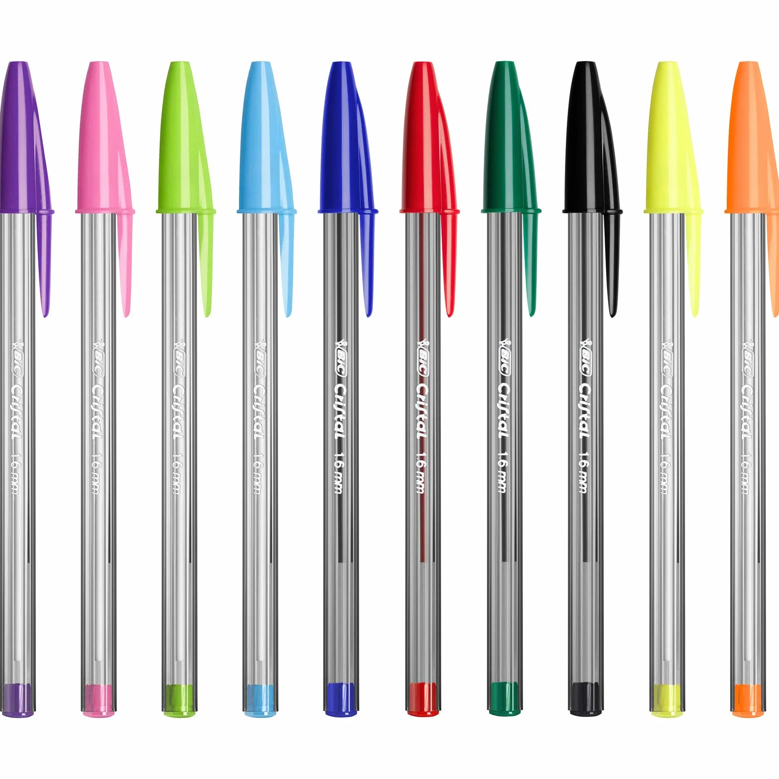 BIC Cristal Multi Colour Mix Długopisy, Pudełko, 20 Sztuk