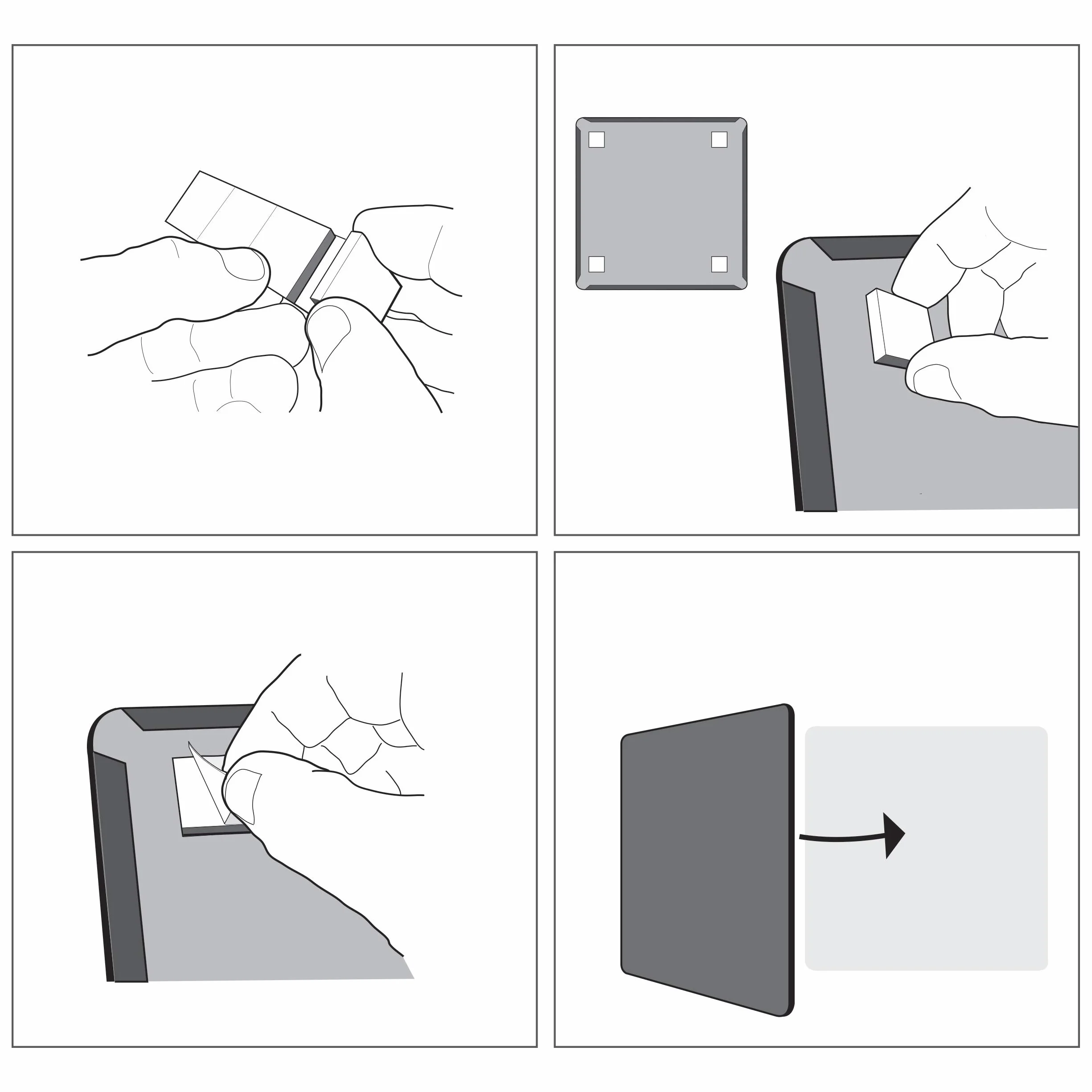 Nobo Magnetyczna Mini Tablica 140 x 360 mm Biały