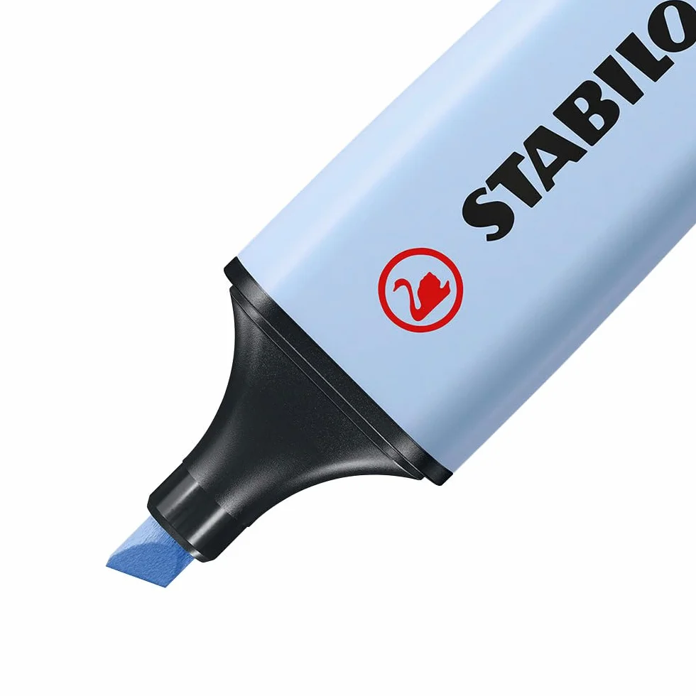 Zakreślacz - STABILO BOSS ORIGINAL Pastel etui 4 szt. - pastelowe kolory: czerwony, wiśniowy, niebieski, limonka