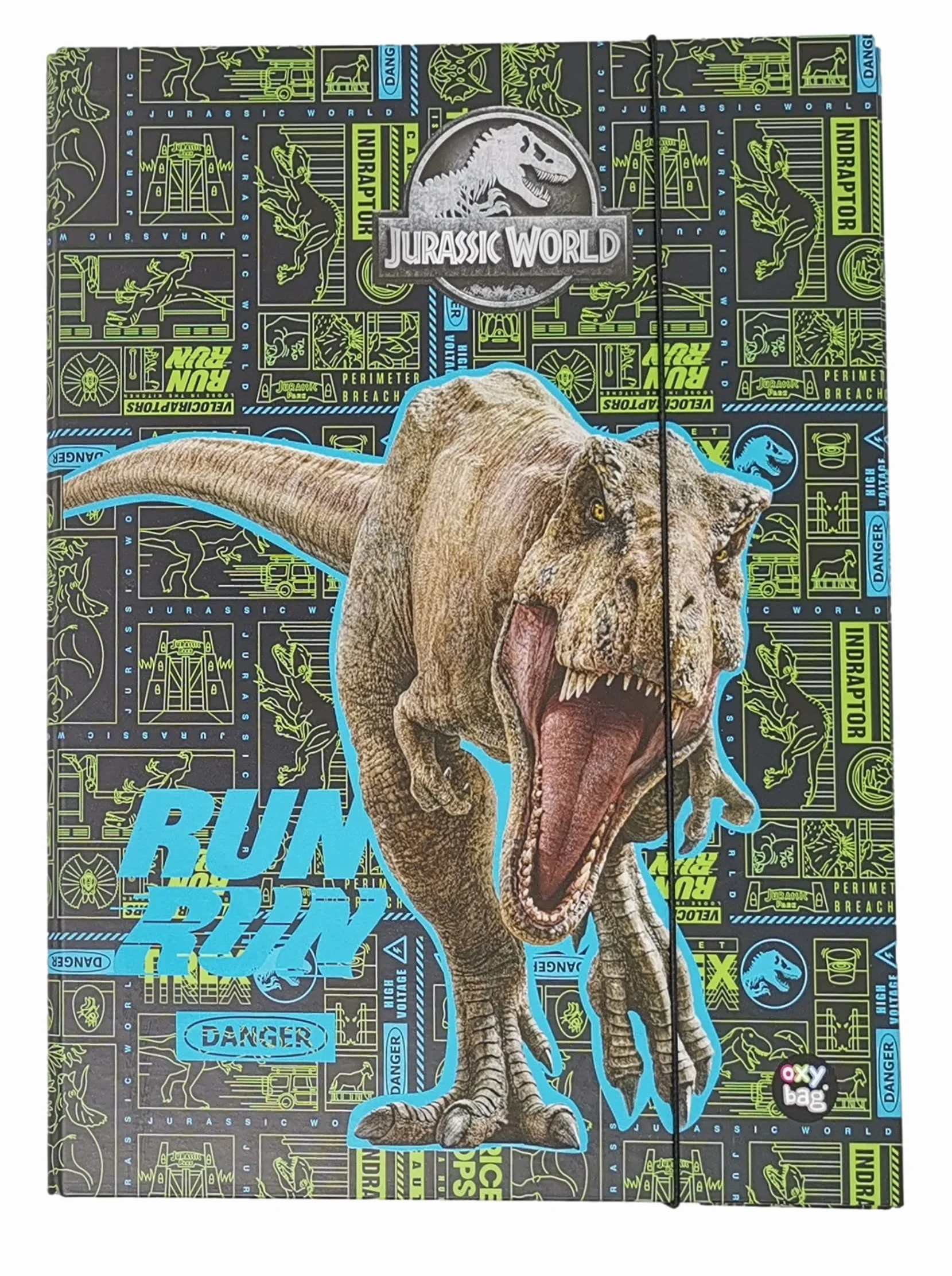 Pudełko kolekcjonerskie DIN A4 dla chłopców dinozaur