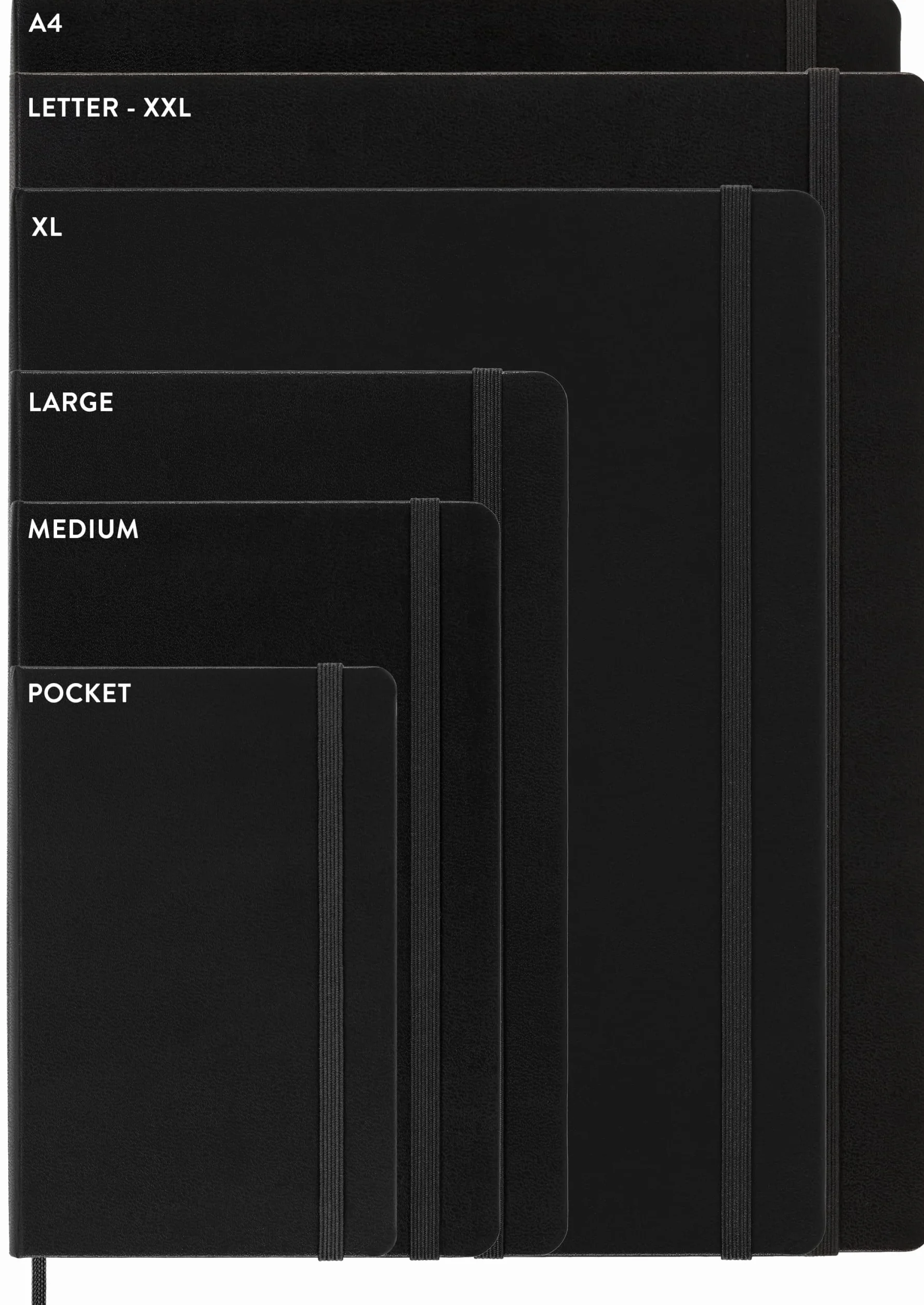 Moleskine Extra Large Ruled Notebook Hard Black