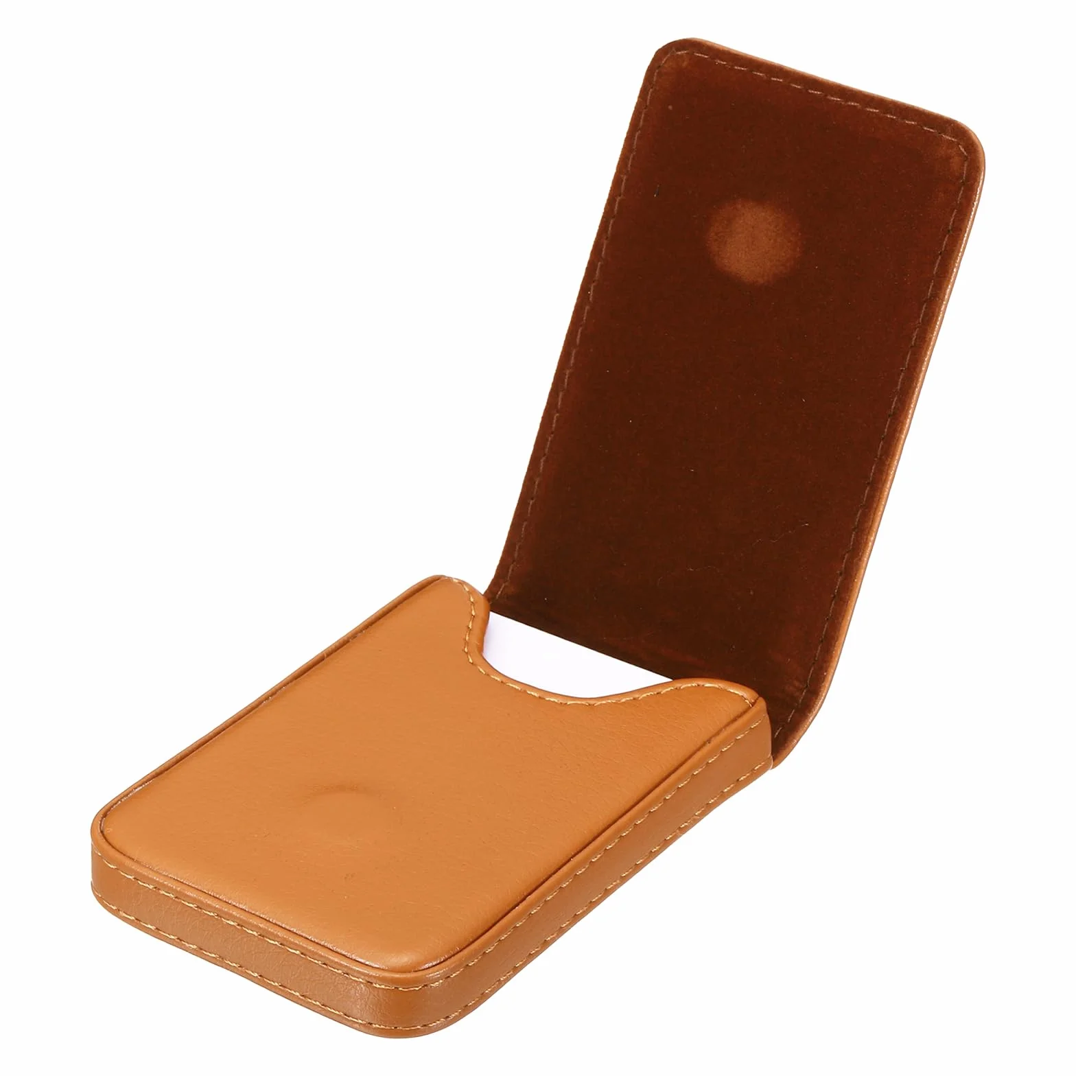 PATIKIL Etui na wizytówki ze skóry PU z magnetycznym zamknięciem