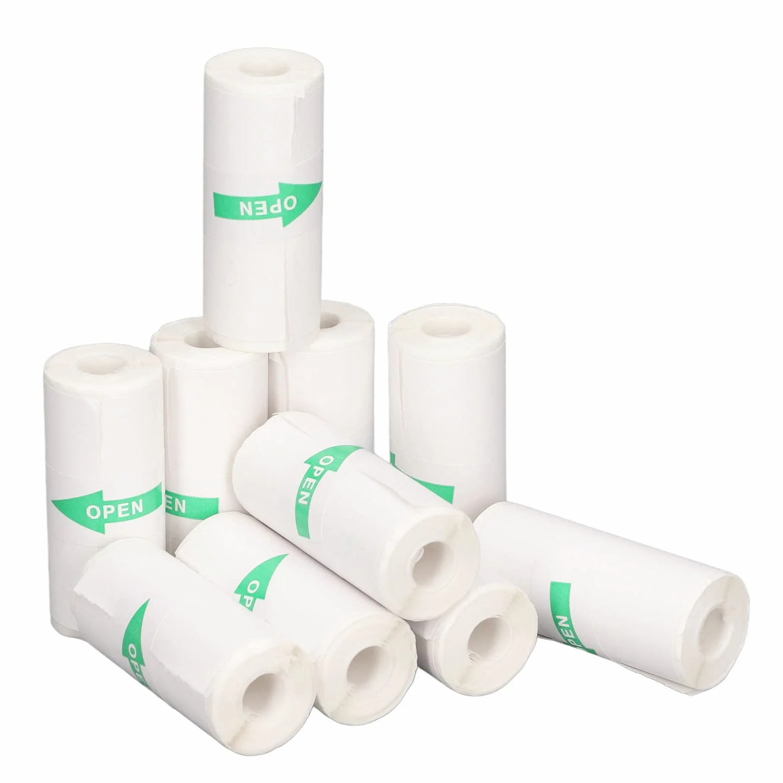 Rolki Papieru Termicznego 57x25mm 10 Rolek Paragon Mini Drukarka Termiczna do POS
