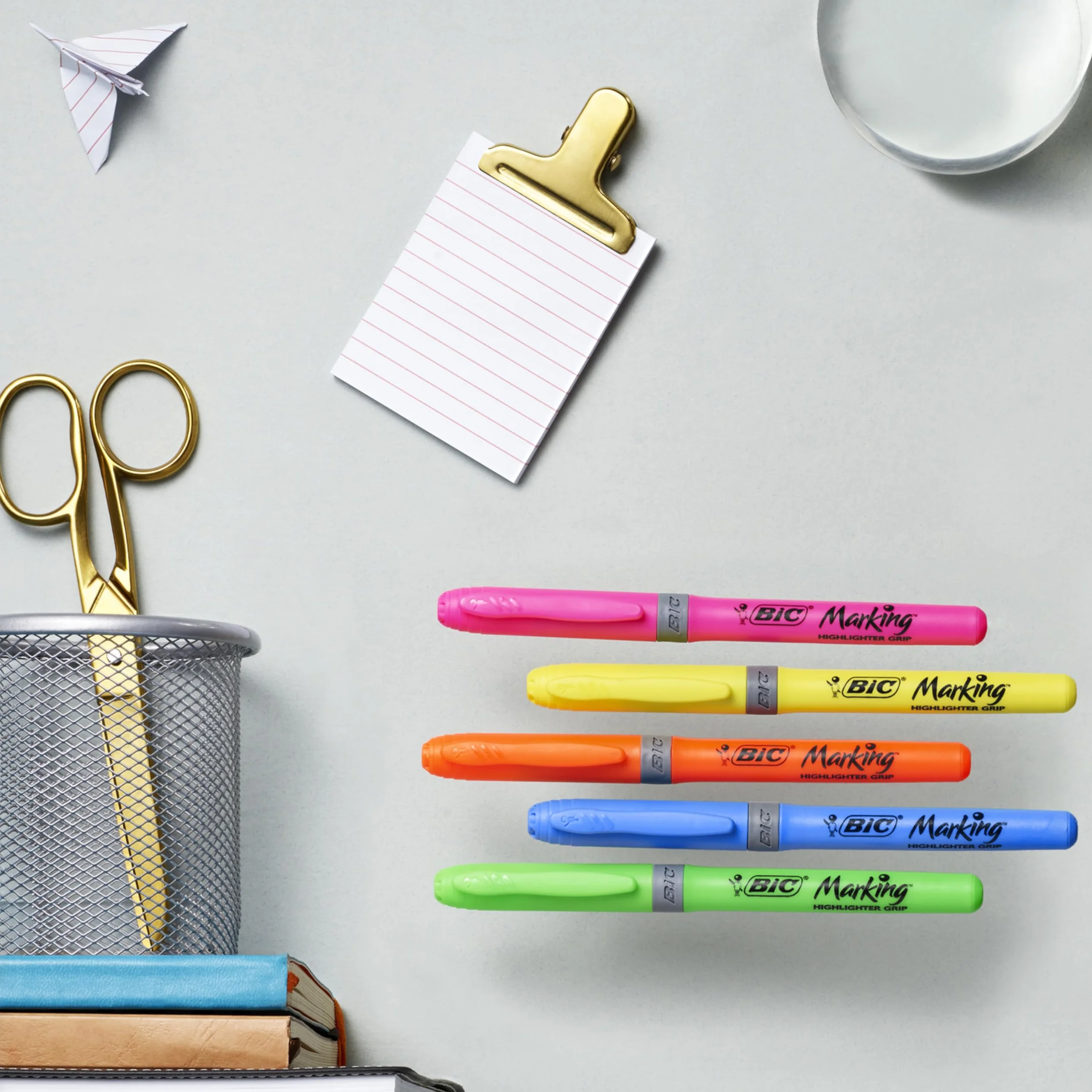 BIC Zakreślacz Highlighter Grip Collection Blister 12 szt