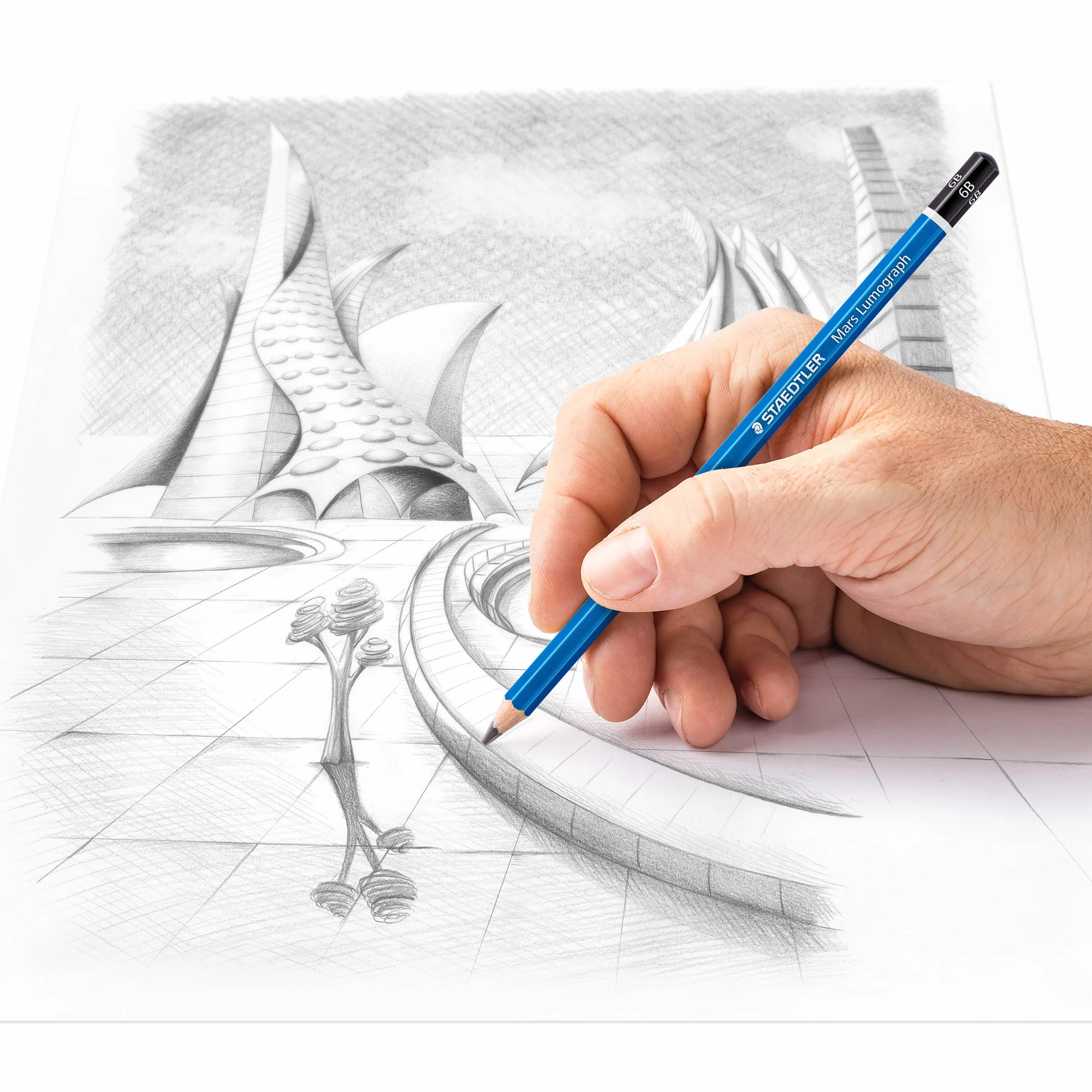 Staedtler Zoom 707 100 G12 S ST Ołówek Automatyczny, Niebieski, 12 sztuk