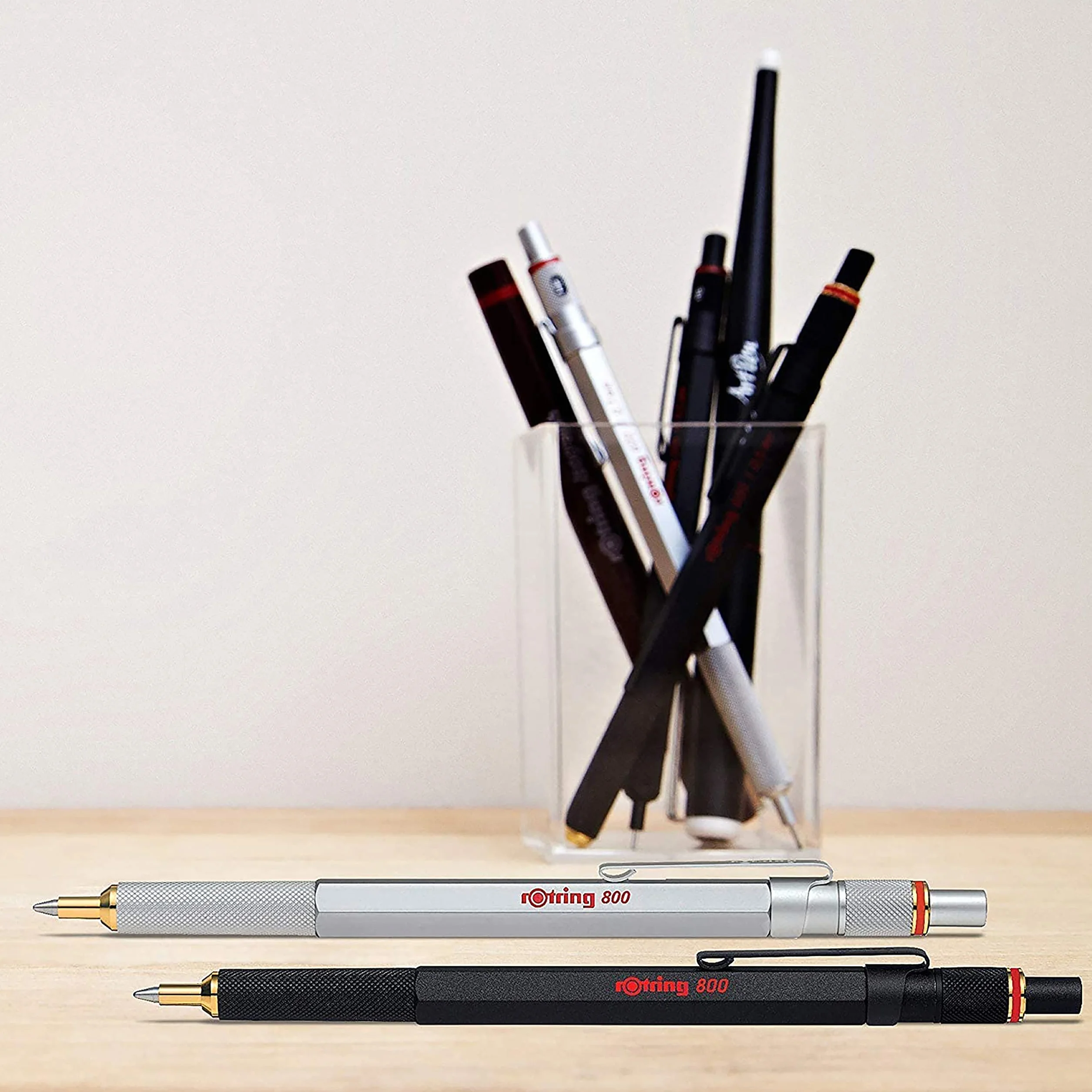 Rotring 800 Długopis, Czarny, 15.14 x 2.01 x 2.01 cm, 26 g