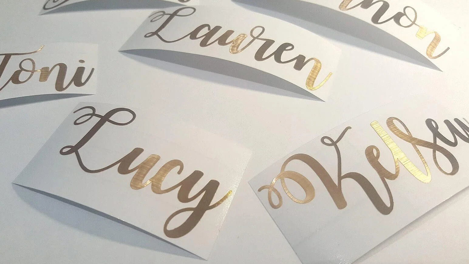 Evergreen Goods A4 10 arkuszy metalicznego złotego papieru z naklejkami, samoprzylepne, etykiety do drukowania laserowego, złoty, samoprzylepny papier do sztuki i rzemiosła sylwetki, niestandardowe