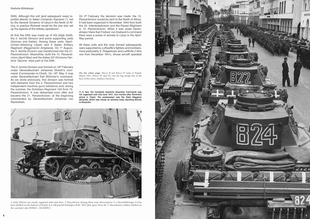 Abteilung 502 Book ABT753 DEUTSCHE Afrika Korps (1941-1943) (EN)