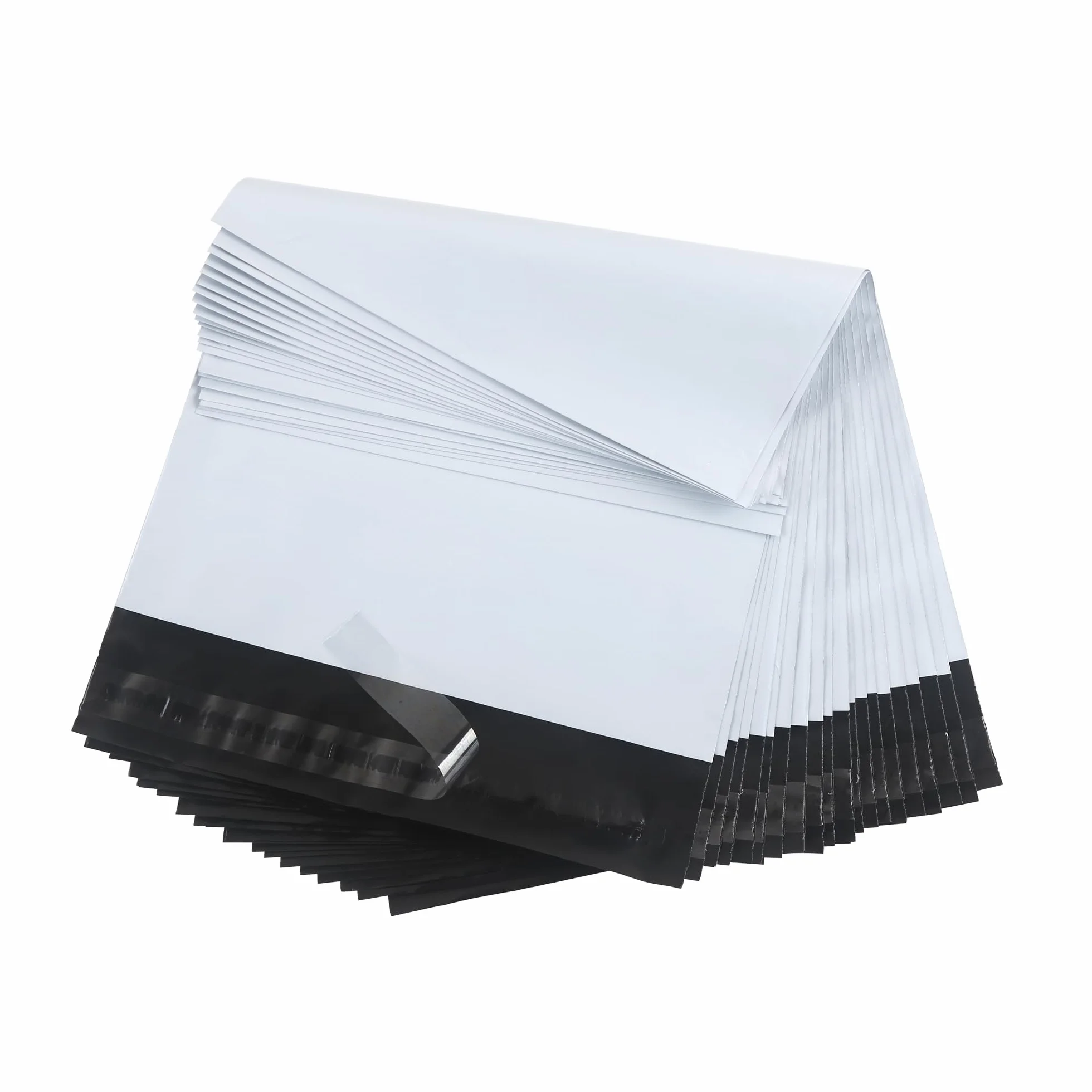 Torby wysyłkowe Vinted 40 cm x 60 cm duże torby transportowe na pokrowce na buty, ubrania, tkaniny, ręcznik kąpielowy, wodoodporny, samoprzylepny i matowy (10 szt. biały)