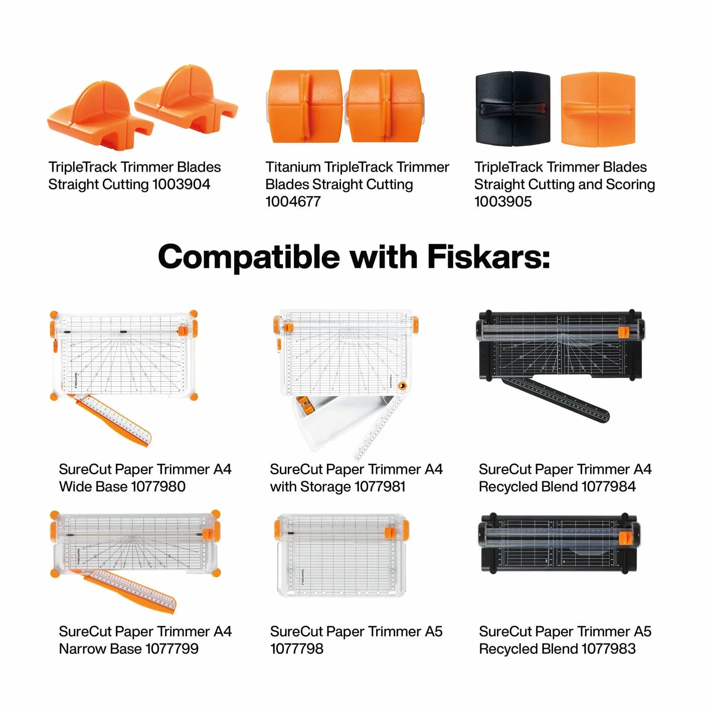 Fiskars Trymer SureCut A4 z mieszanki recyklingowej