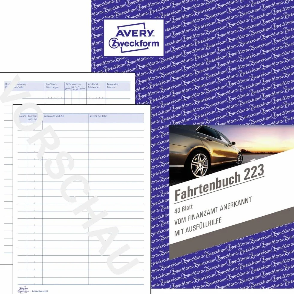 Avery Zweckform 223 Notatnik A5 Granatowy