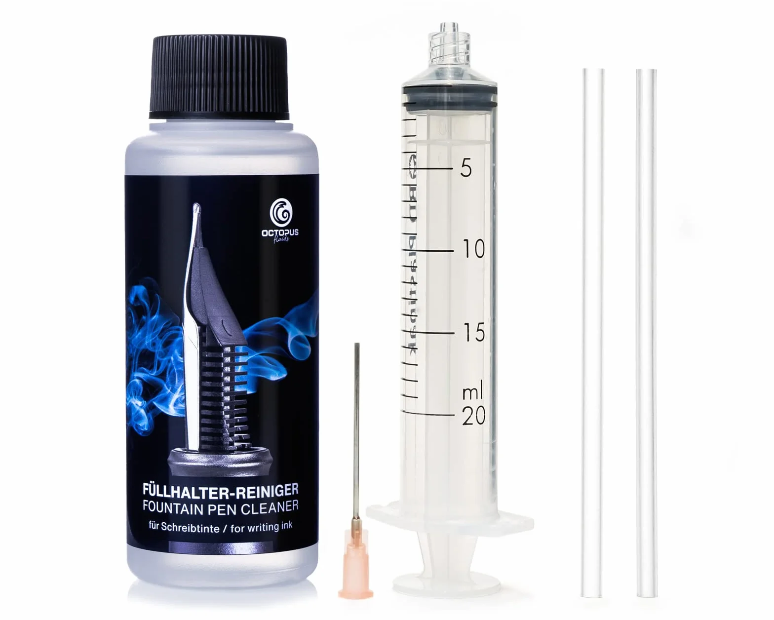 Octopus Fluids Zestaw do czyszczenia piór wiecznych i stalówek 100 ml