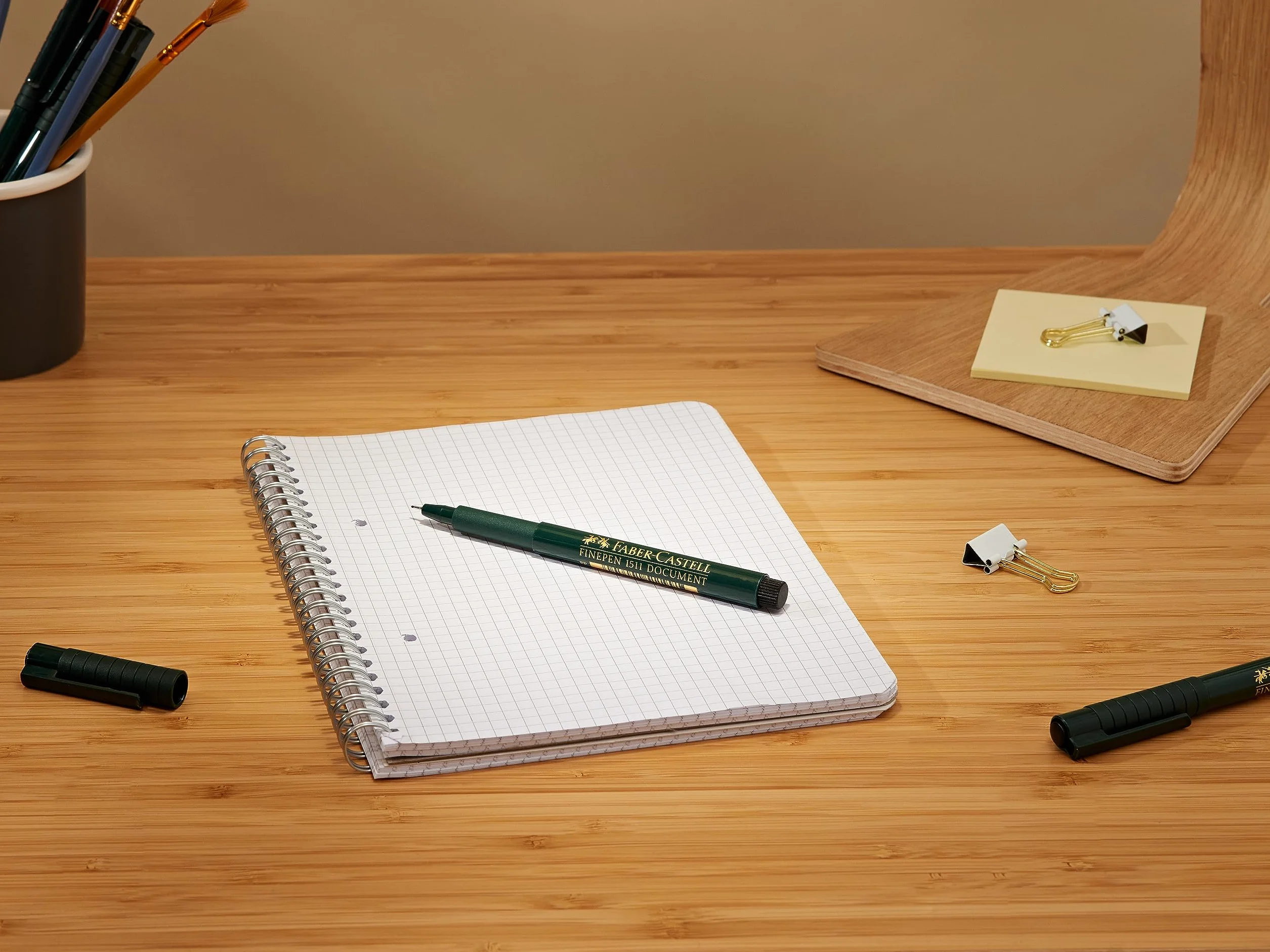 FABER-CASTELL 205003 – pisak Finepen 151199, 0,4 mm, czarny, 5 sztuk
