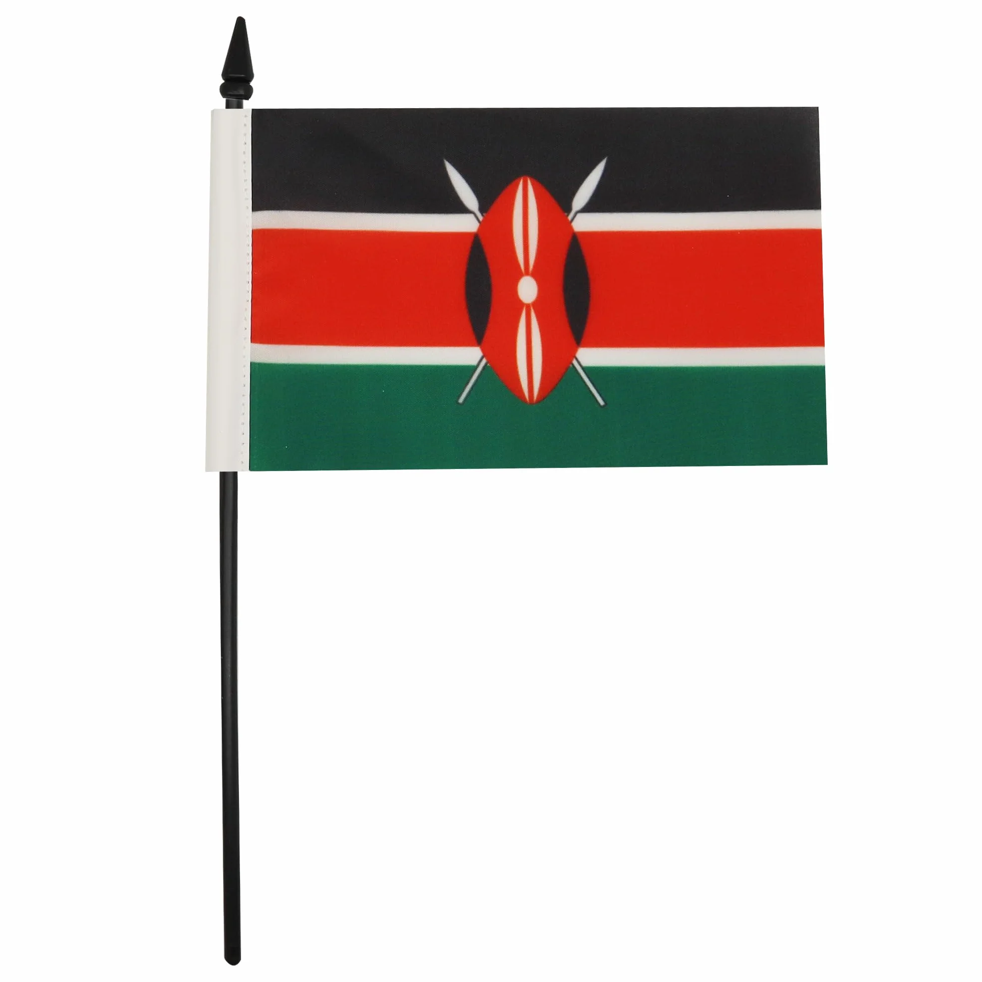 Drapeau de Table Kenya, 15cm x 10cm