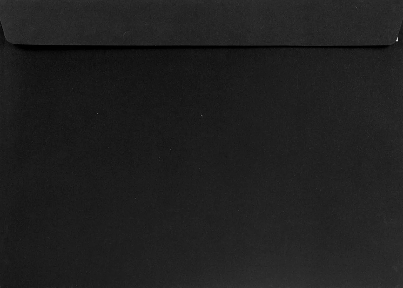 Netuno 10 eleganckich czarnych kopert C4 229 x 324 mm, 120 g, Burano Nero duża koperta kolorowa do dokumentów fotograficznych, zaproszeń ślubnych, certyfikatów kontraktowych, listów A4