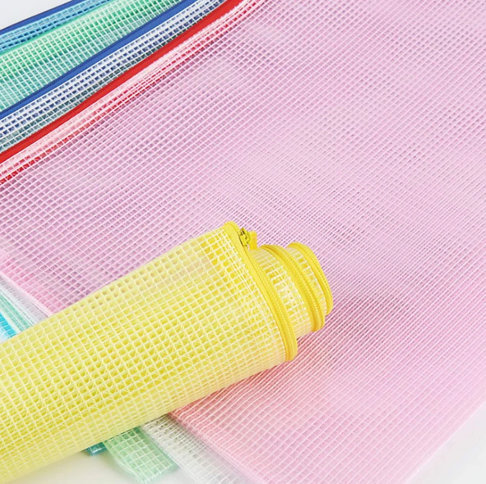 Vicloon A4 PVC Zipper Folder kieszenie na foldery 10 szt. do przechowywania dokumentów