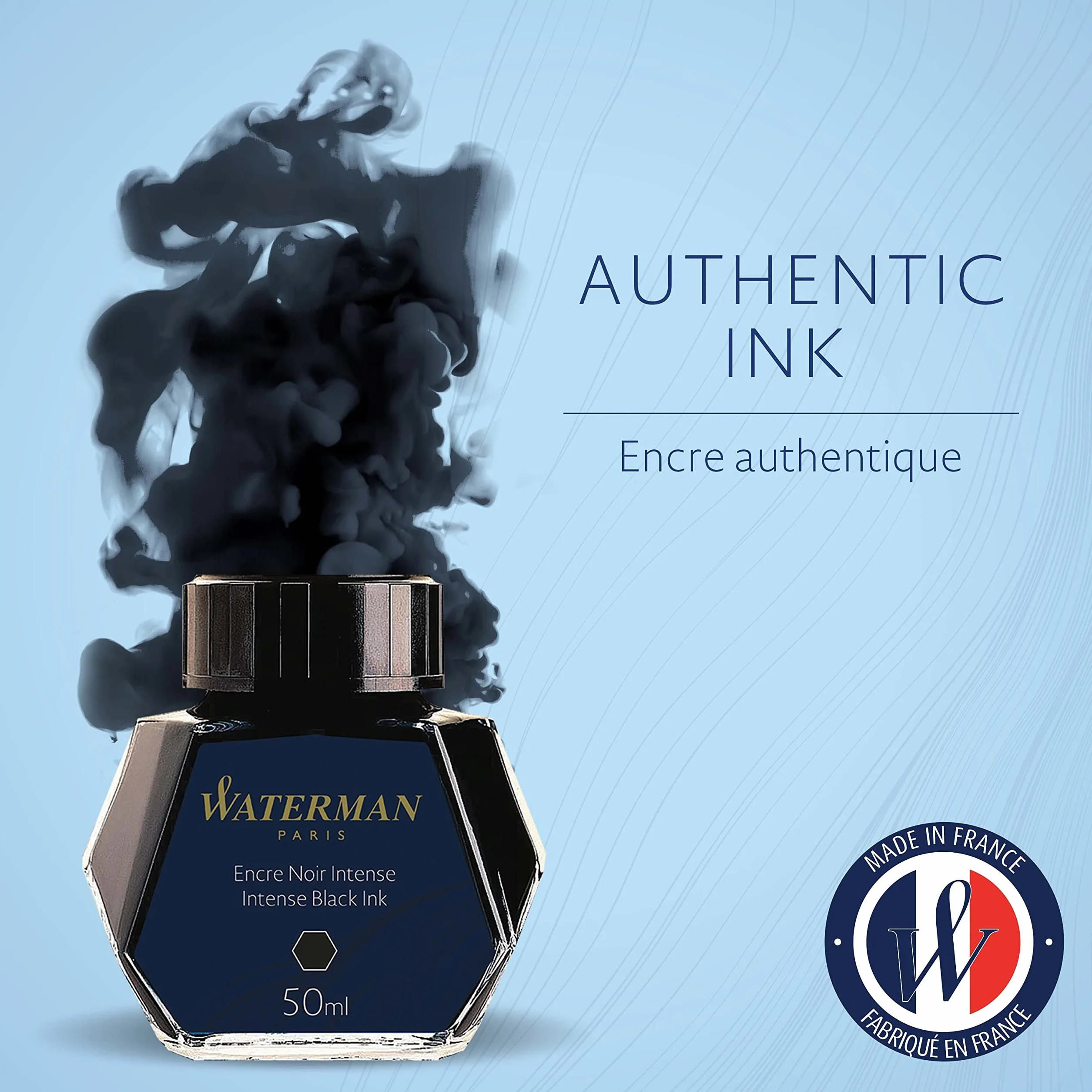 Waterman Atrament Czarny 50 ml
