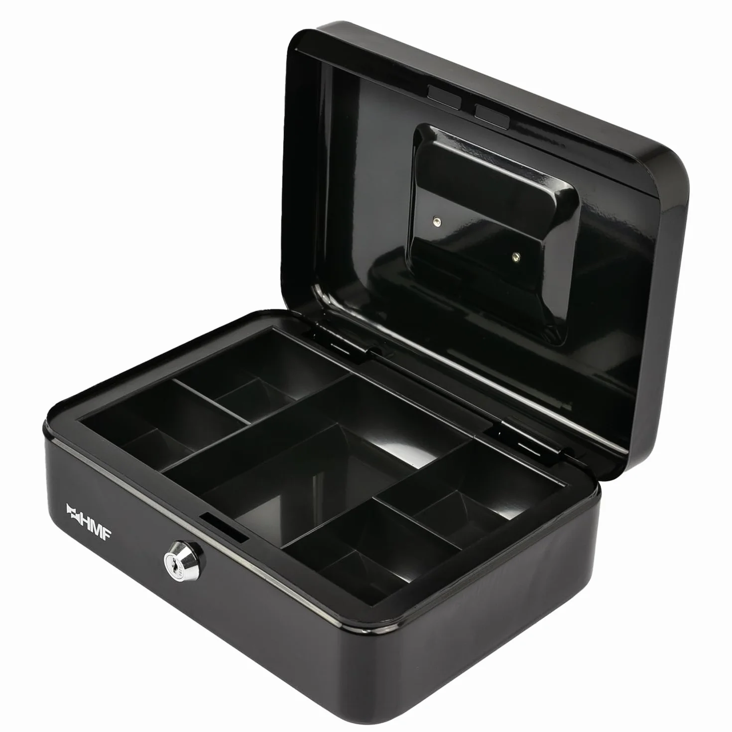 HMF 10125-02 kasetka na pieniądze 25 x 18 x 9,5 cm czarna