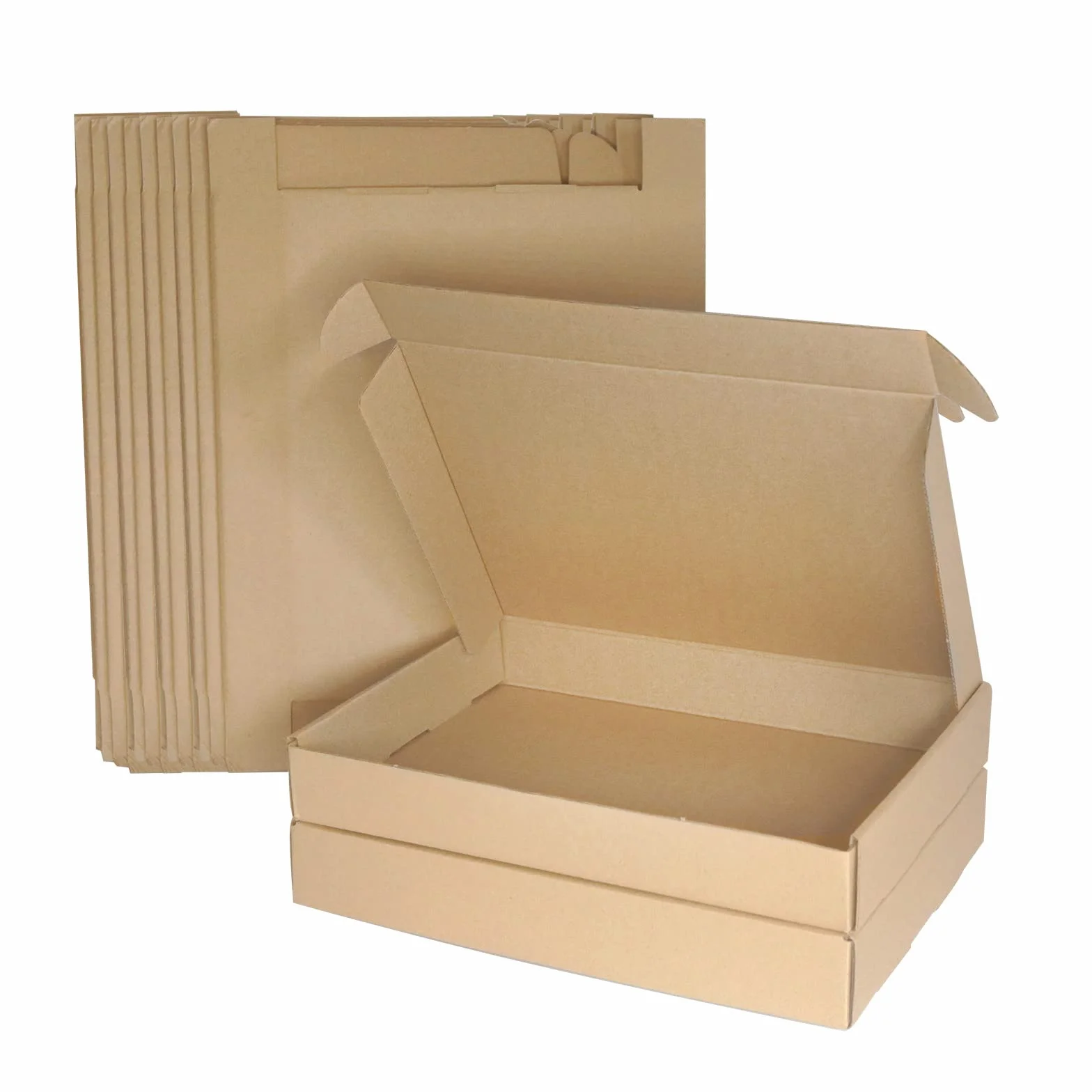 Pudełka wysyłkowe z tektury falistej A4 320×222×46 mm Royal Mail brązowe C4 10 sztuk