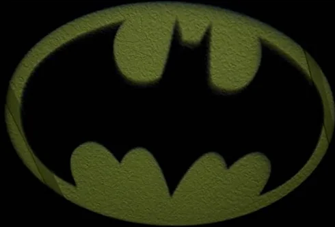 Batman DC Comics Bat Signal projektor świetlny lampa projekcyjna plastik czarny
