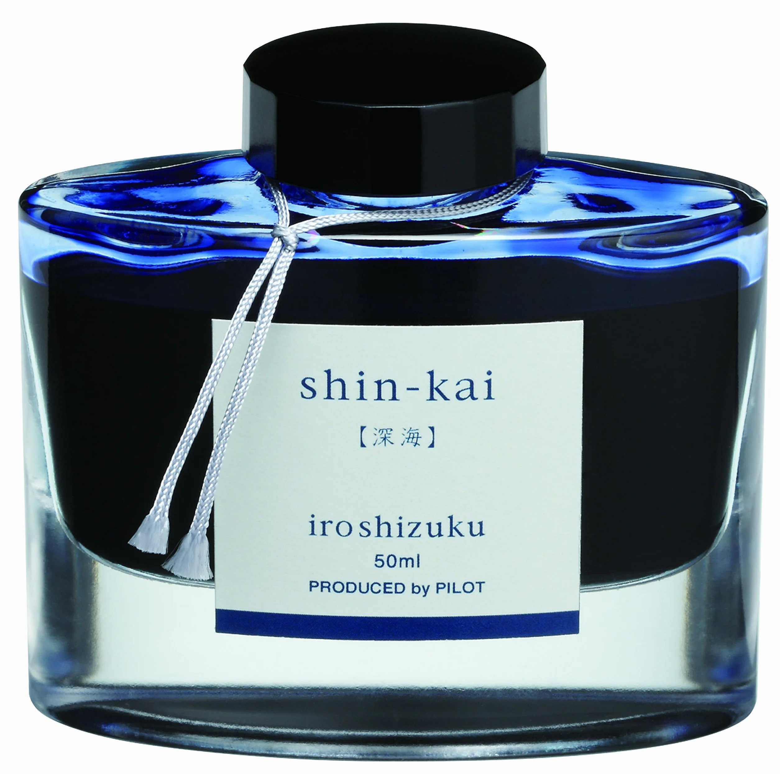 PILOT Iroshizuku pisak atramentowy 50 ml Shin-kai Deep Sea niebieski Blue Gray