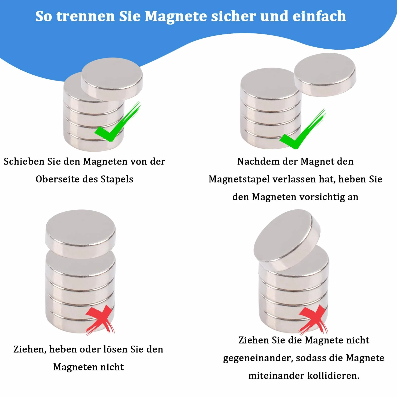 120 sztuk magnesów 6 x 2 mm, małe magnesy neodymowe, okrągłe, do przypinania, tablicy magnetycznej, lodówki, tablicy, rękodzieła, zdjęć, silnych magnesów