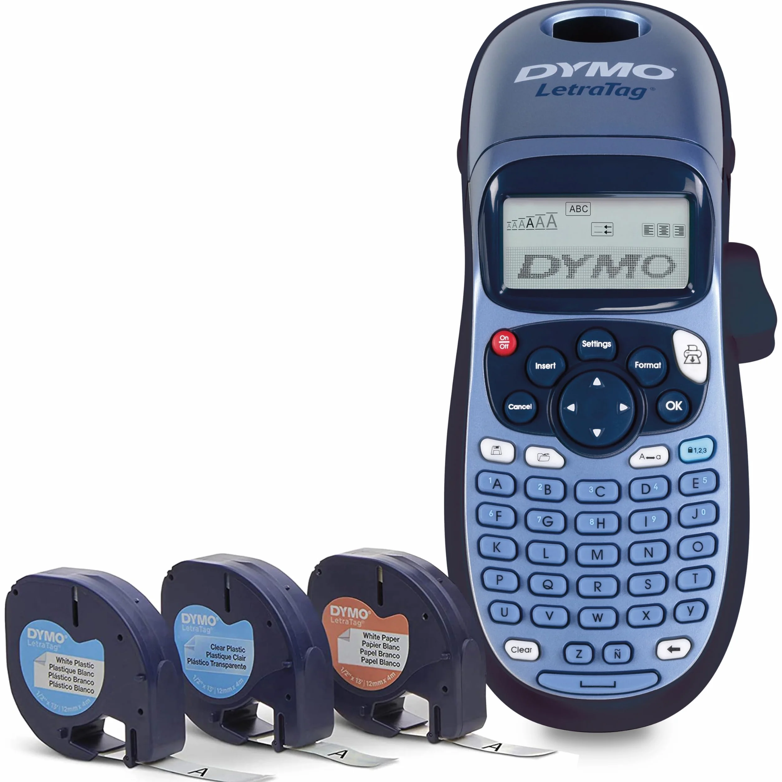 Dymo LetraTag LT-100H Label Maker Starter Kit Ręczna drukarka etykiet