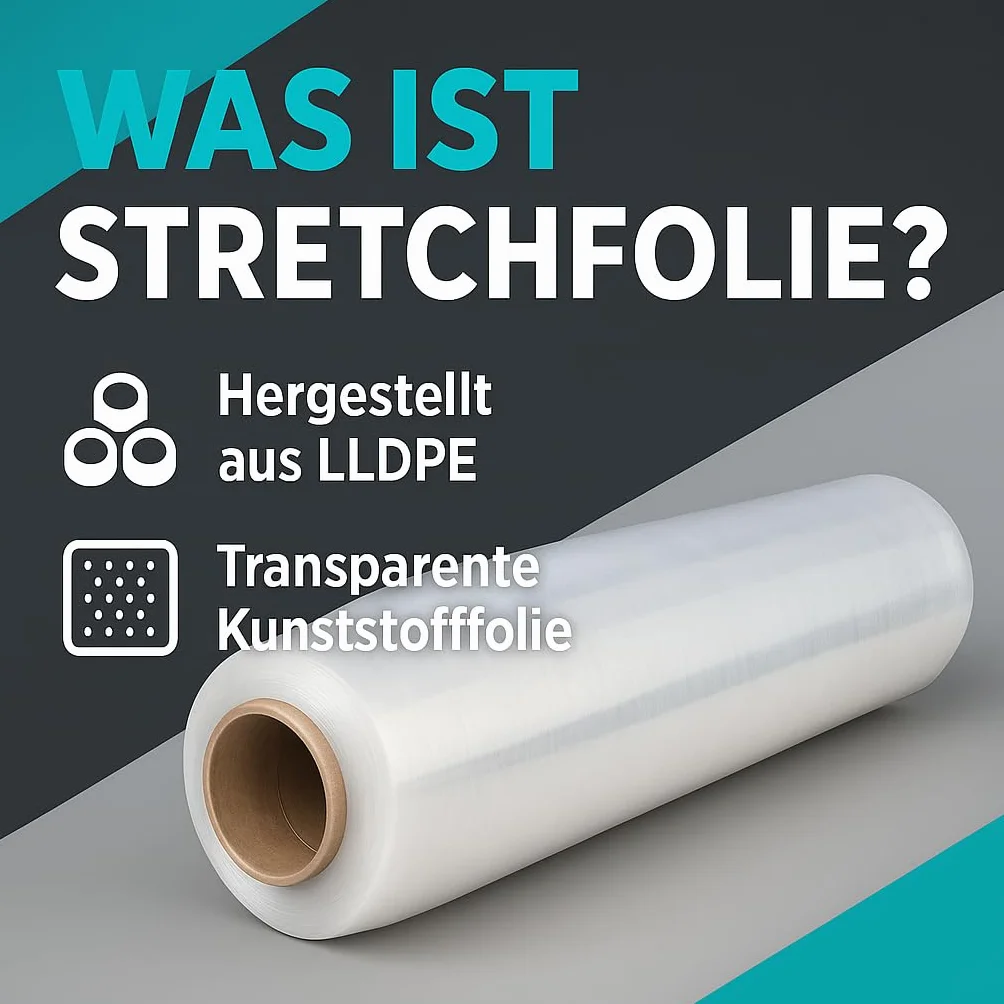 Folia stretch przezroczysta 50 cm x 450 m rolka do pakowania