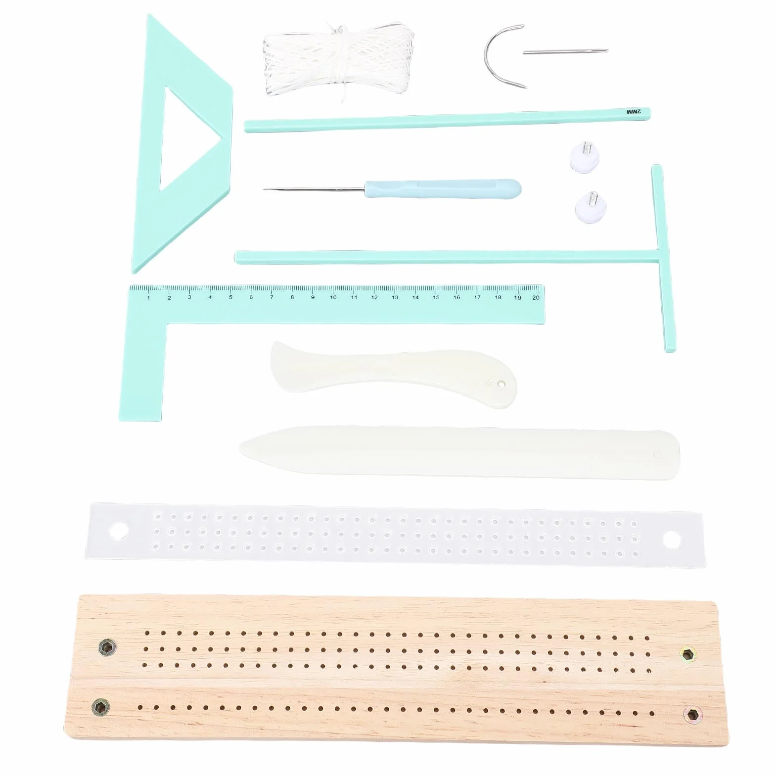 Book Binding Punch Guide Zestaw Zestaw BookBinding Kit BookBinding Narzędzi Książka Pinting Punch Guide Narzędzia do Użytku w Domu w Domu Szkolnym lub Trakcie
