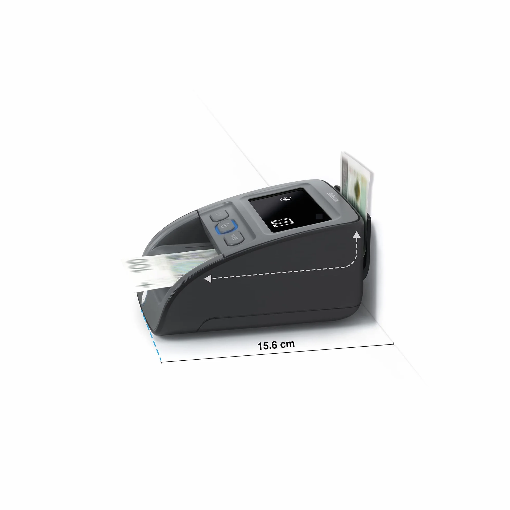 Safescan 155-S (G2) automatyczny wykrywacz fałszerstw banknotów