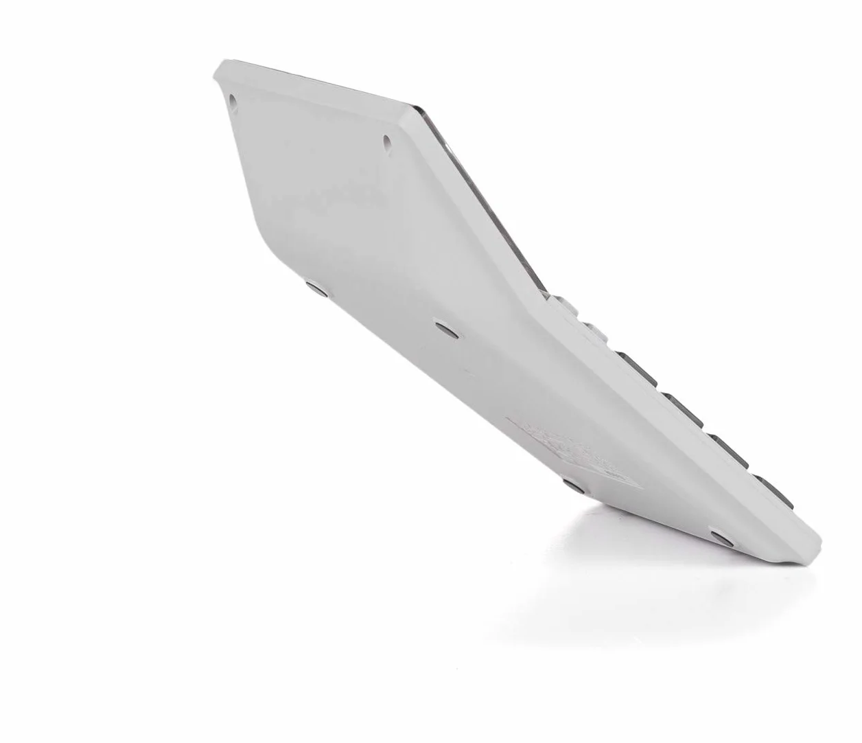 SHARP EL-M711 G kalkulator stołowy (10 cyfr, przelicznik walut, zasilany energią słoneczną i baterią) jasnoszary