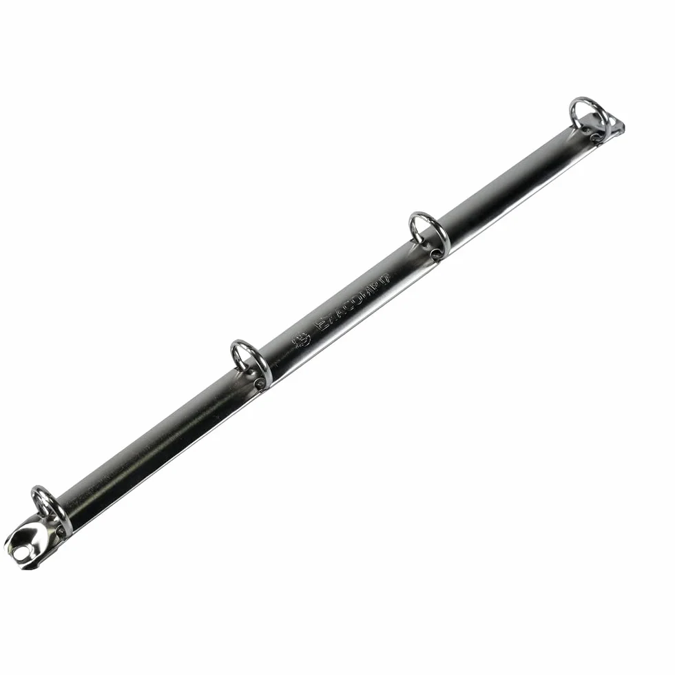 Exacompta Segregator OPAK 4 ringowy 15mm A4 polipropylen czarny