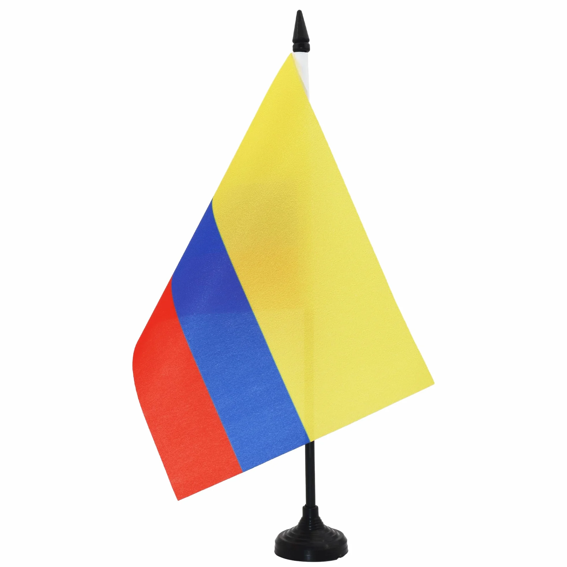 Drapeau de Table Colombie Polyester 100D 21cm x 14cm