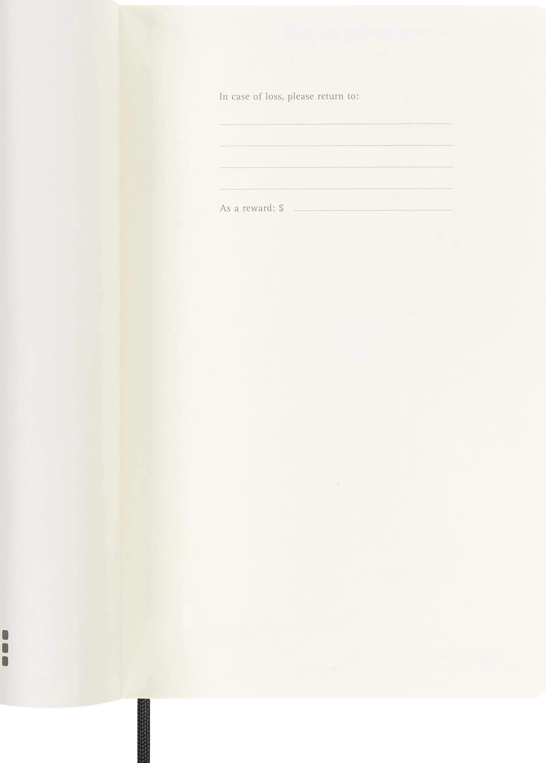 Moleskine Kalendarz dzienny 2026-2027 – 18-miesięczny kalendarz z miękką okładką i zamknięciem na gumkę, kolor czarny, rozmiar L 13 x 21 cm