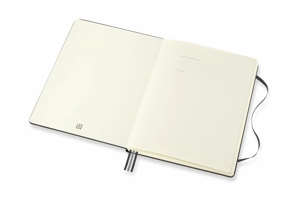 Moleskine Pro Project Planner, Professional Notebook, Hard Cover, X-Large 19x25 cm, Black, 288 Pages