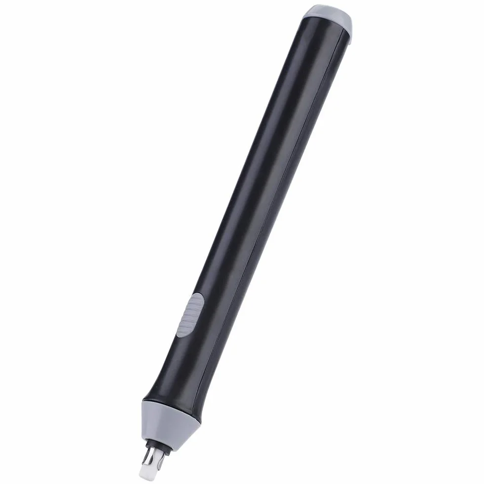 Elektryczna automatyczna gumka do ołówków Tenwin z 22 wkładami do gumki (czarna)