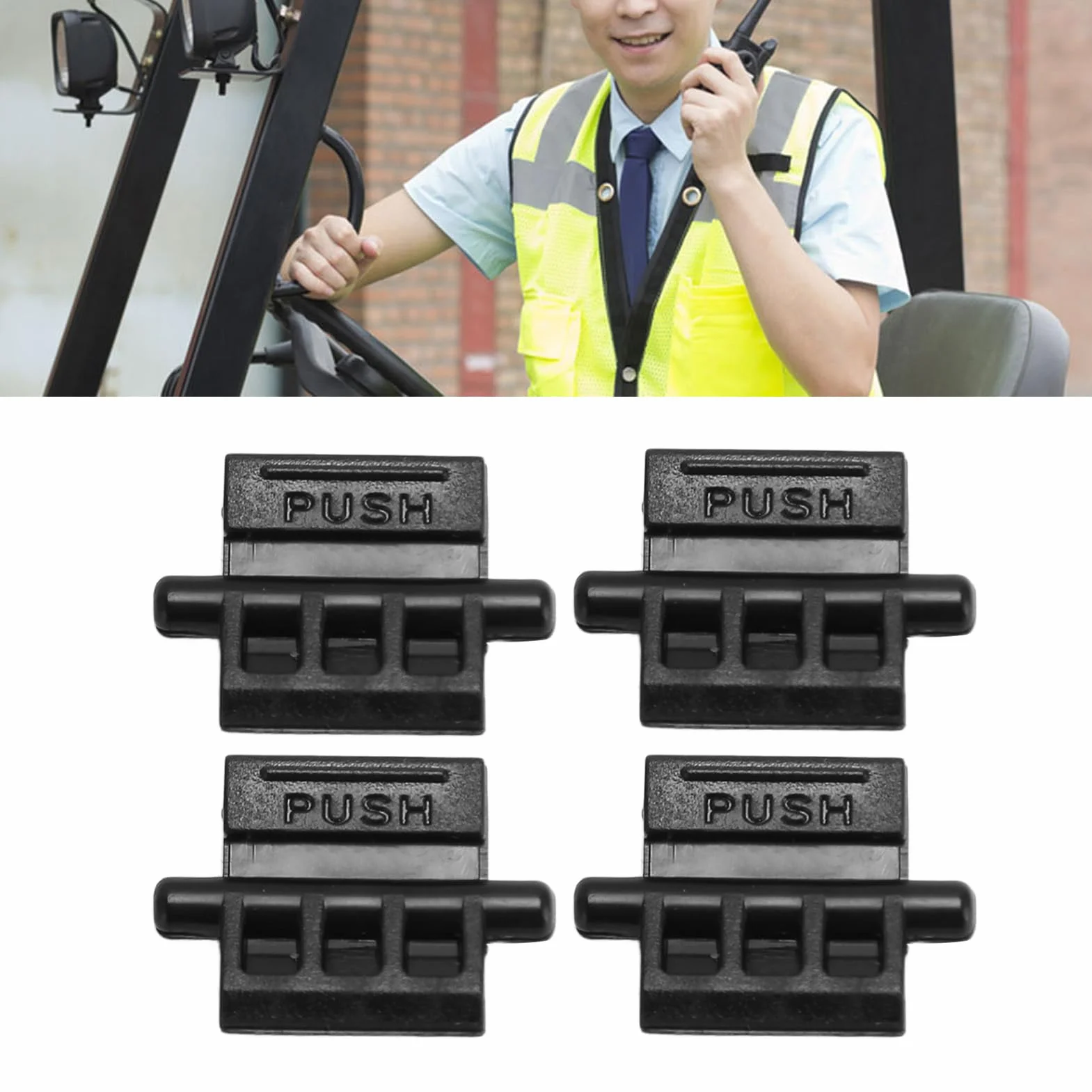 Blokada Baterii, Przycisk Blokady Baterii Walkie Talkie, Blokada Baterii for Serii for UV 5R UV 5RA UV 5RB UV 5RC UV 5RE BF F8 DM 5R PLUS (10 SZTUK)