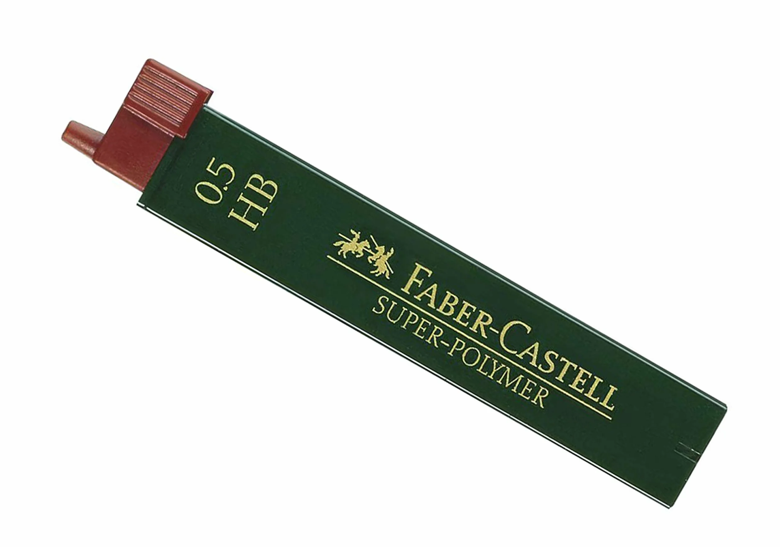 Faber-Castell 1345 99 – uchwyt do ołówków automatycznych, grubość wkładu: 0,5 mm (czarny z 24 wkładami zapasowymi)