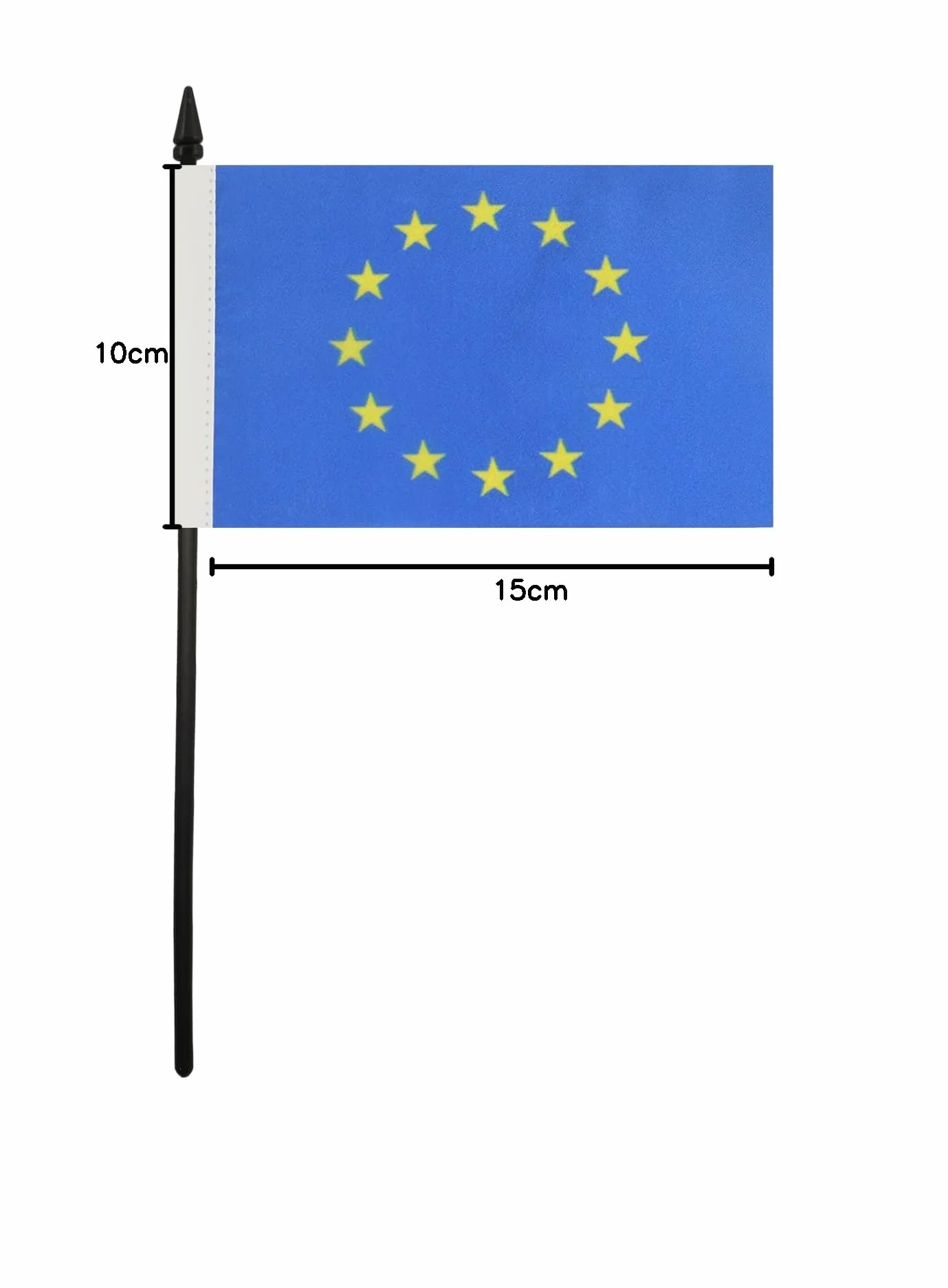 Drapeau de Table Europe, 15cm x 10cm
