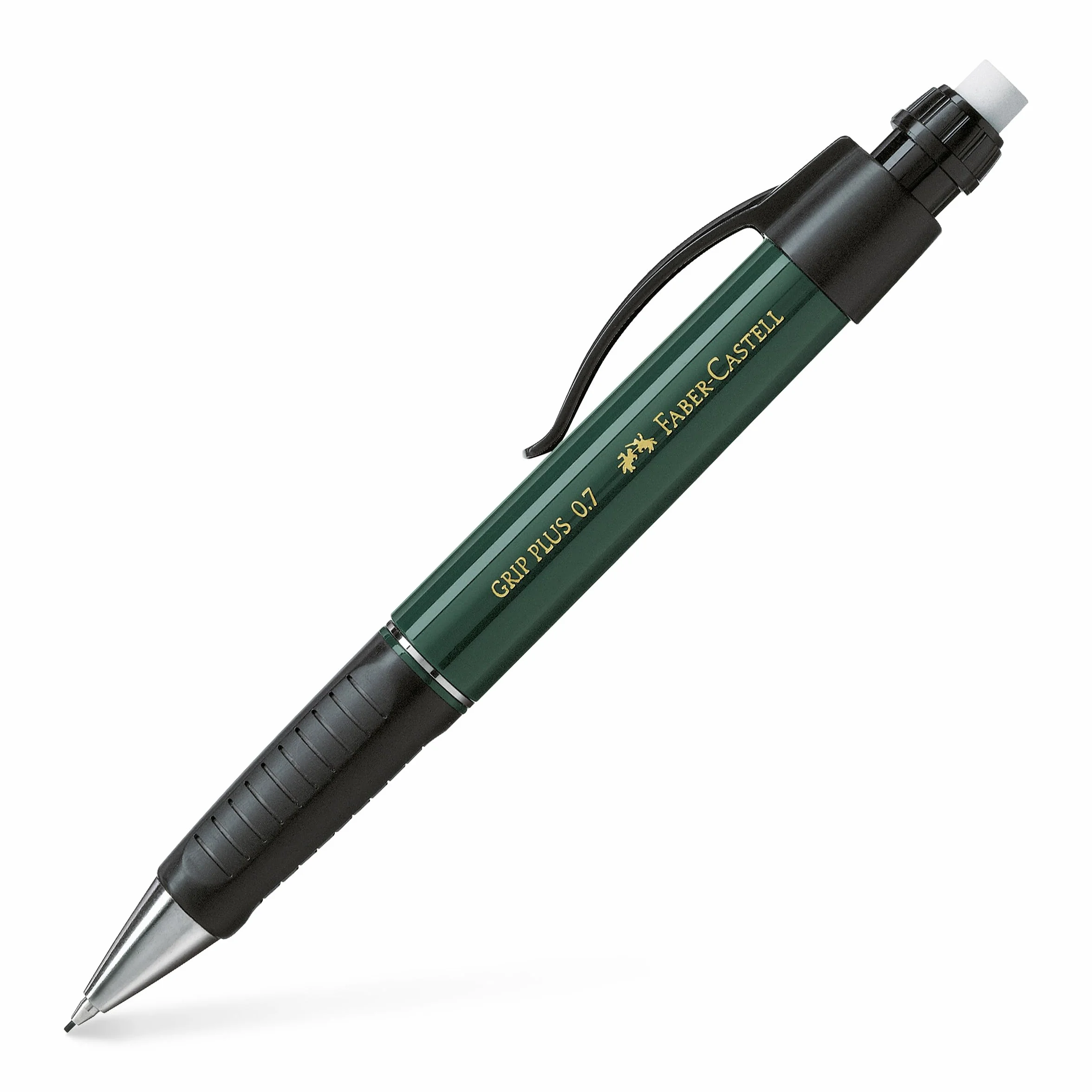 FABER-CASTELL ołówek automatyczny GRIP PLUS 0,7 mm zielony metaliczny