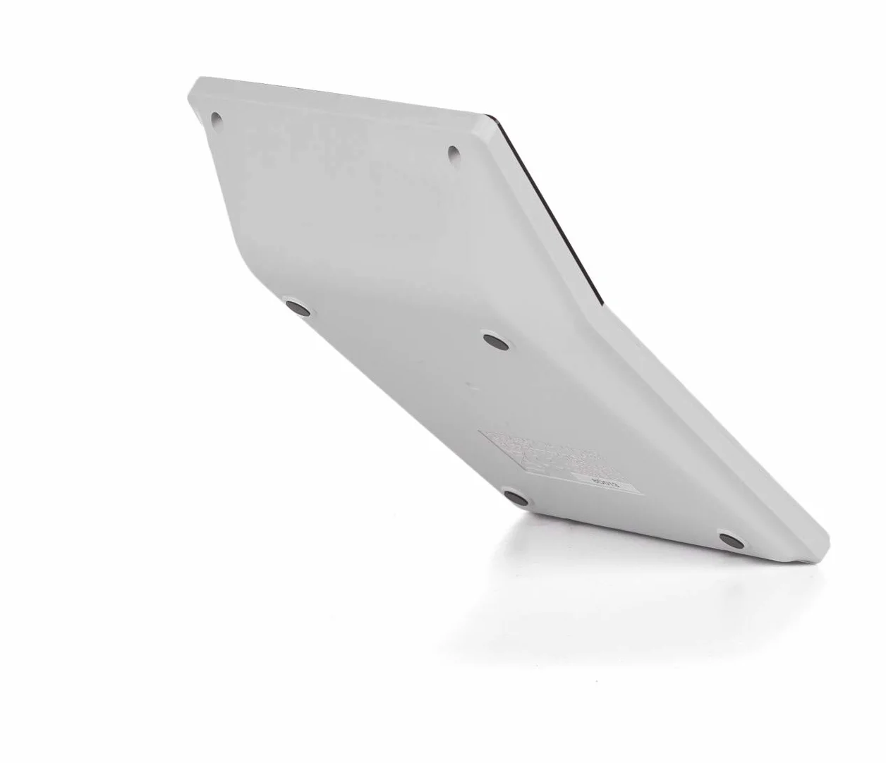 SHARP EL-M711 G kalkulator stołowy (10 cyfr, przelicznik walut, zasilany energią słoneczną i baterią) jasnoszary