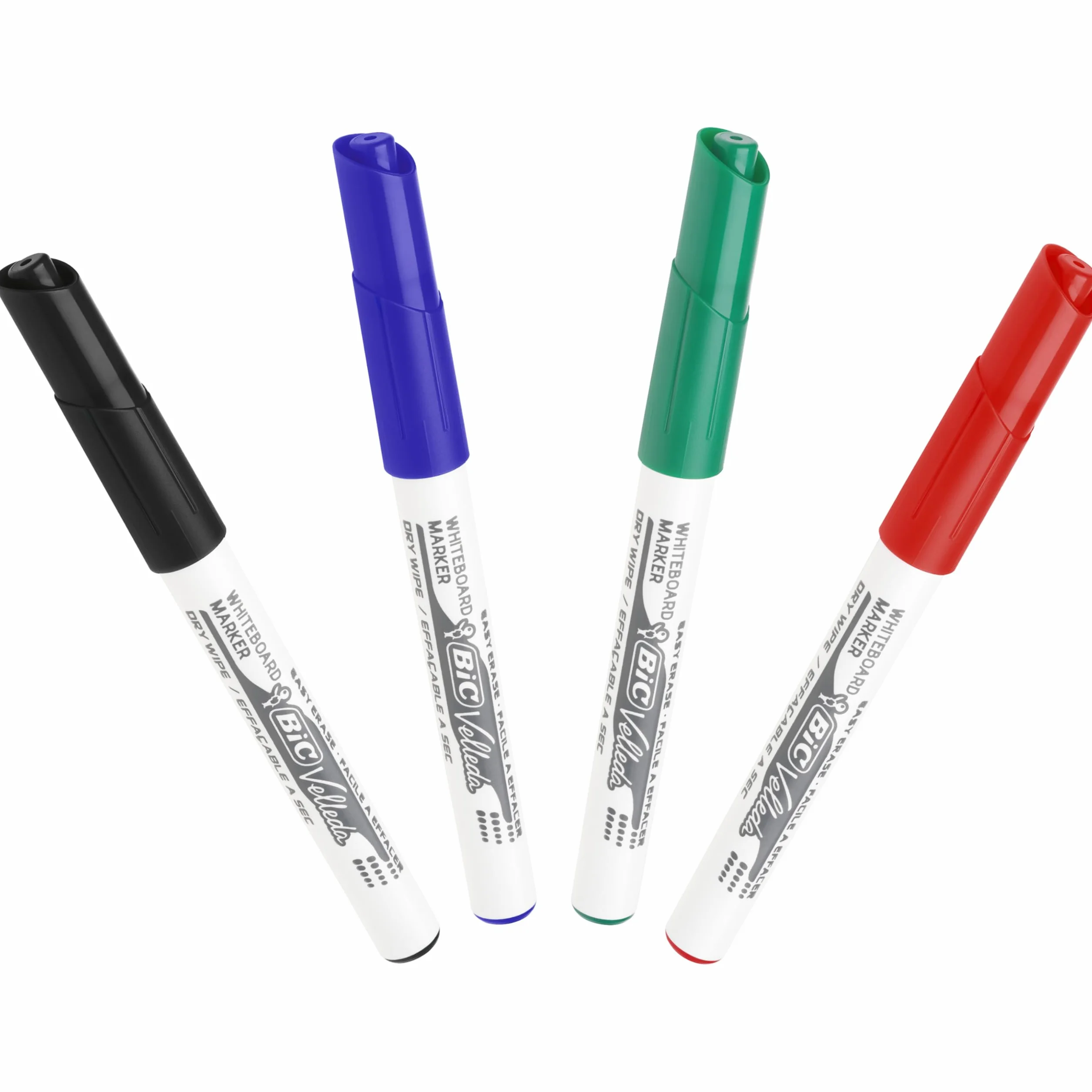 BIC Velleda 1741 Marker suchościeralny mix AST okrągła końcówka Etui 8szt