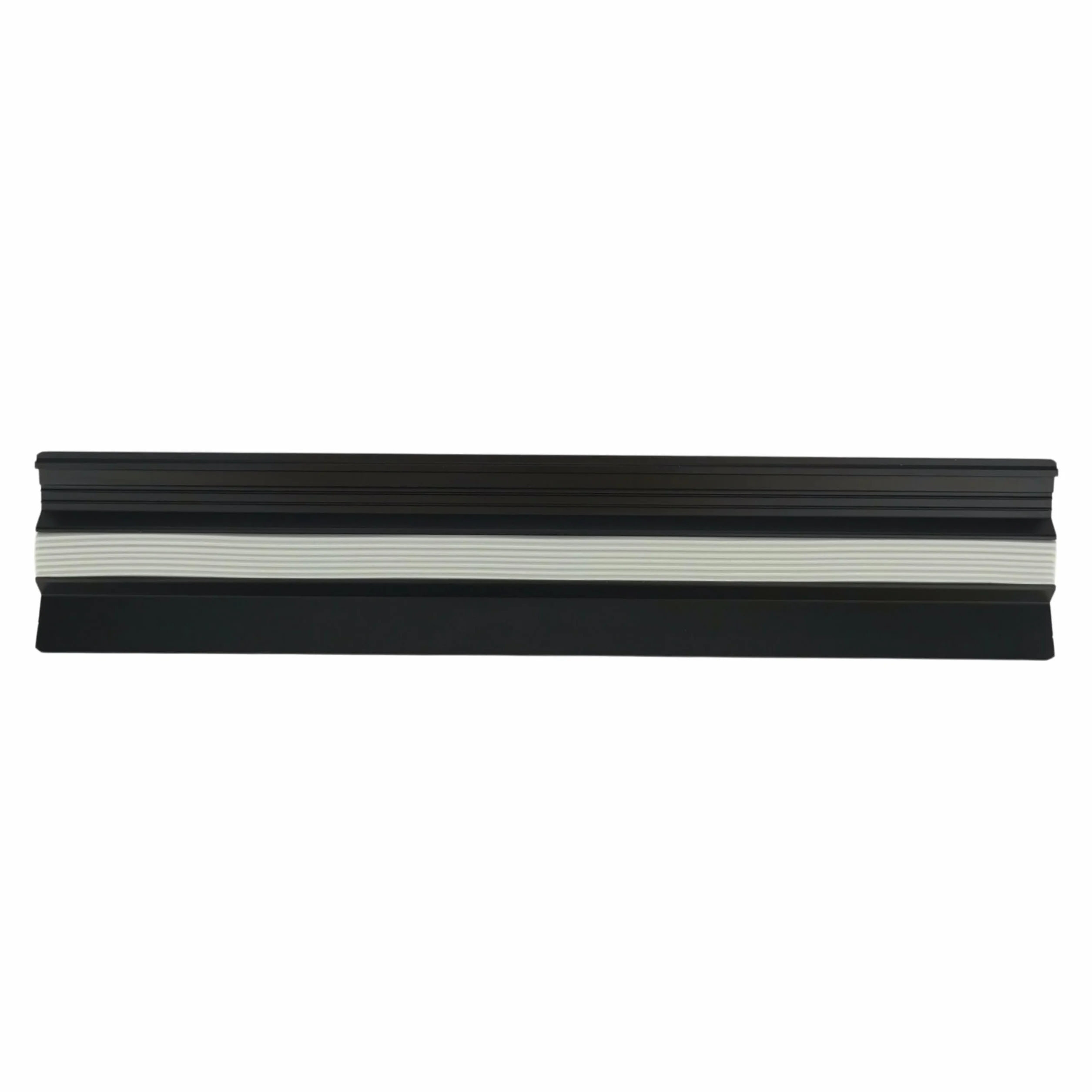 D.RECT 20 cm linijka z aluminium | do szkoły, biura, domu | czarna