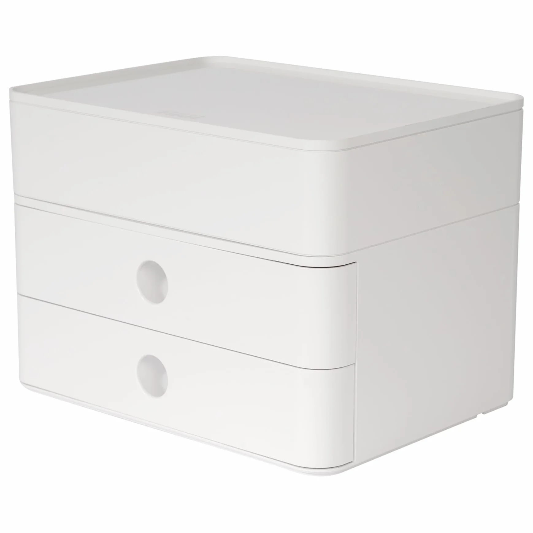 Han 1100-12 1100-12 Skrzynka z Szufladami, Biały (Snow White), SMART-BOX PLUS