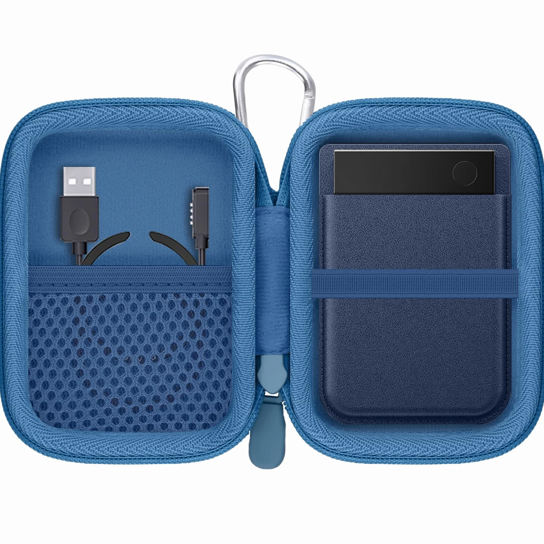 Khanka Etui Twardy Futerał do Przenoszenia Kompatybilne z Note AI Rejestrator Audio Niebieski