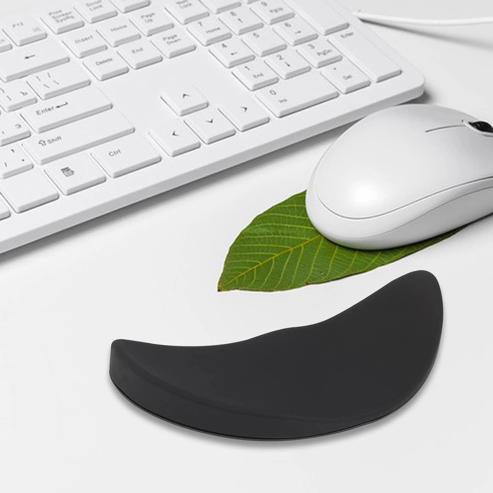 Sliverdew Ergonomiczna podkładka pod mysz z podpórką pod nadgarstek do biura i gier