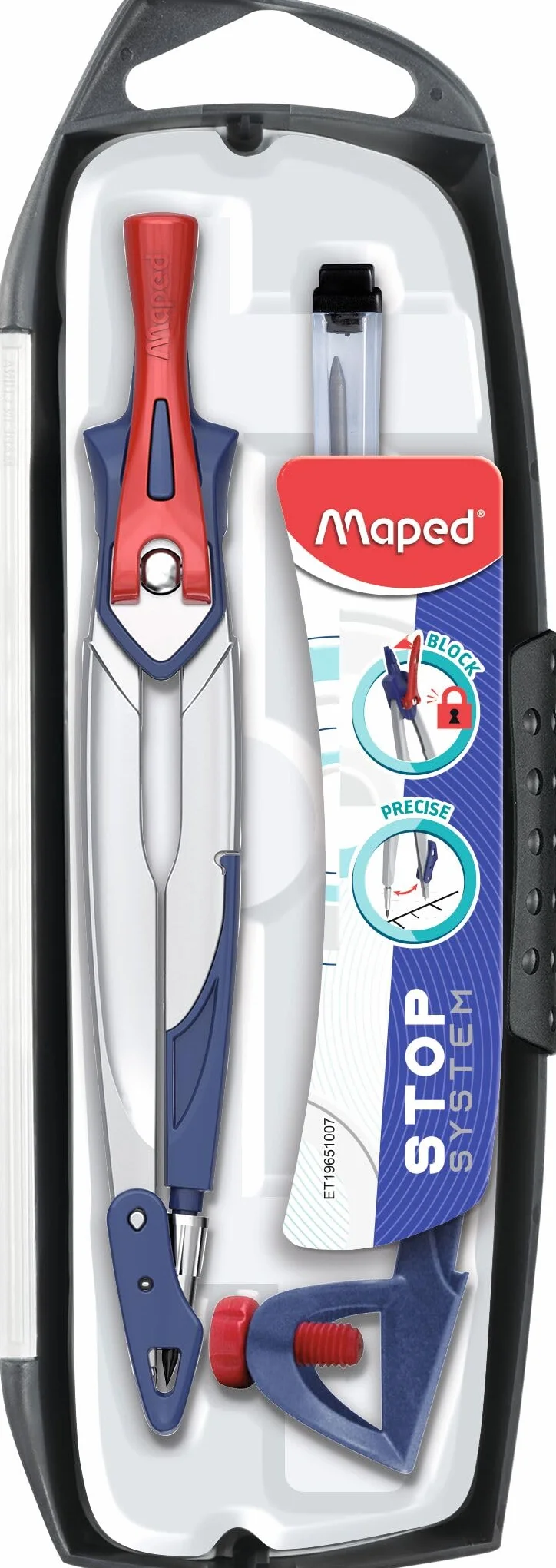 Maped System zatrzymywania kompas, 3-częściowy zestaw (196100)