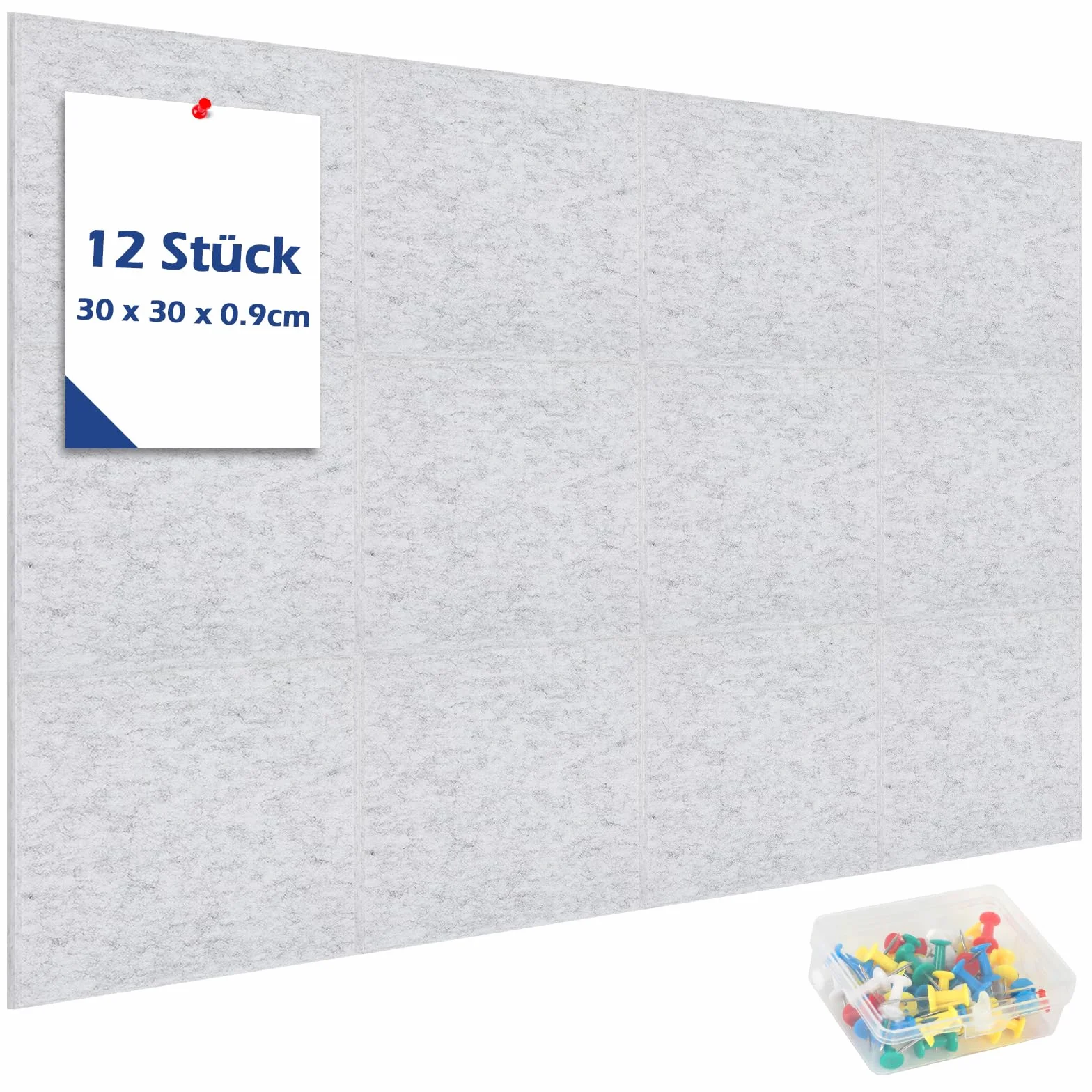 filcowa tablica do przypinania 90 x 120 cm 12 sztuk panele z korka dekoracyjne