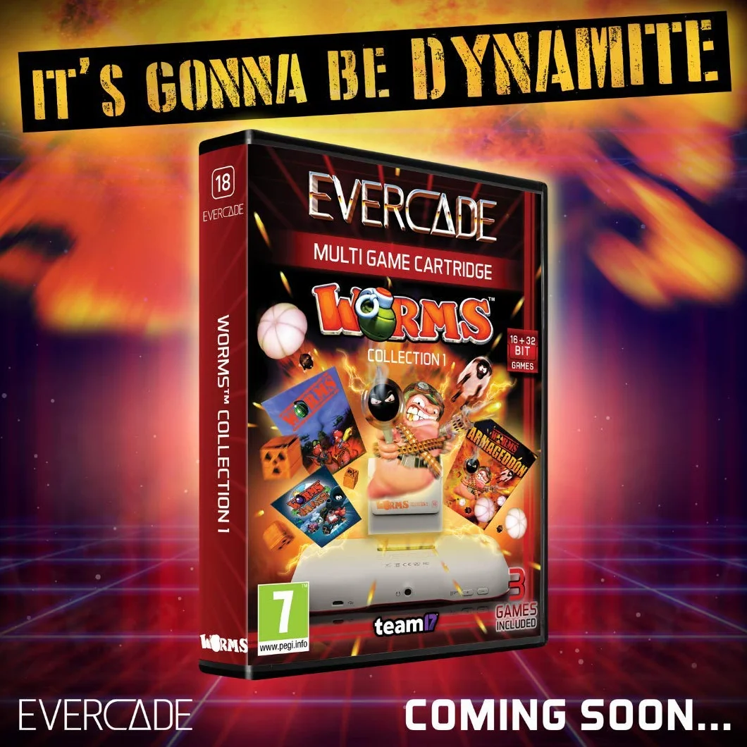 Blaze Evercade - Worms Collection 1